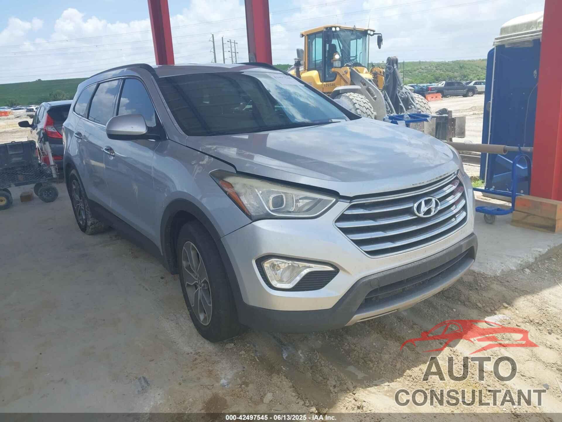HYUNDAI SANTA FE 2016 - KM8SM4HF7GU147394