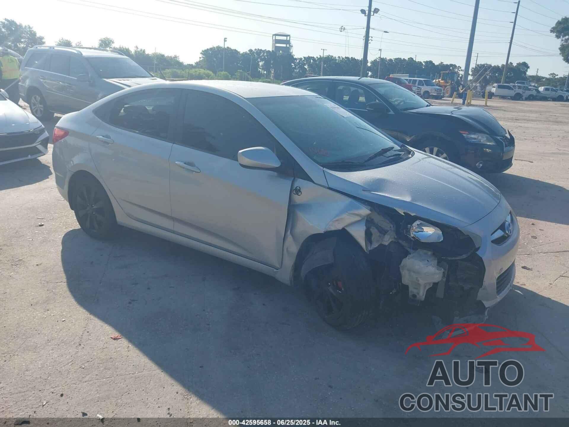 HYUNDAI ACCENT 2013 - KMHCU4AEXDU277011