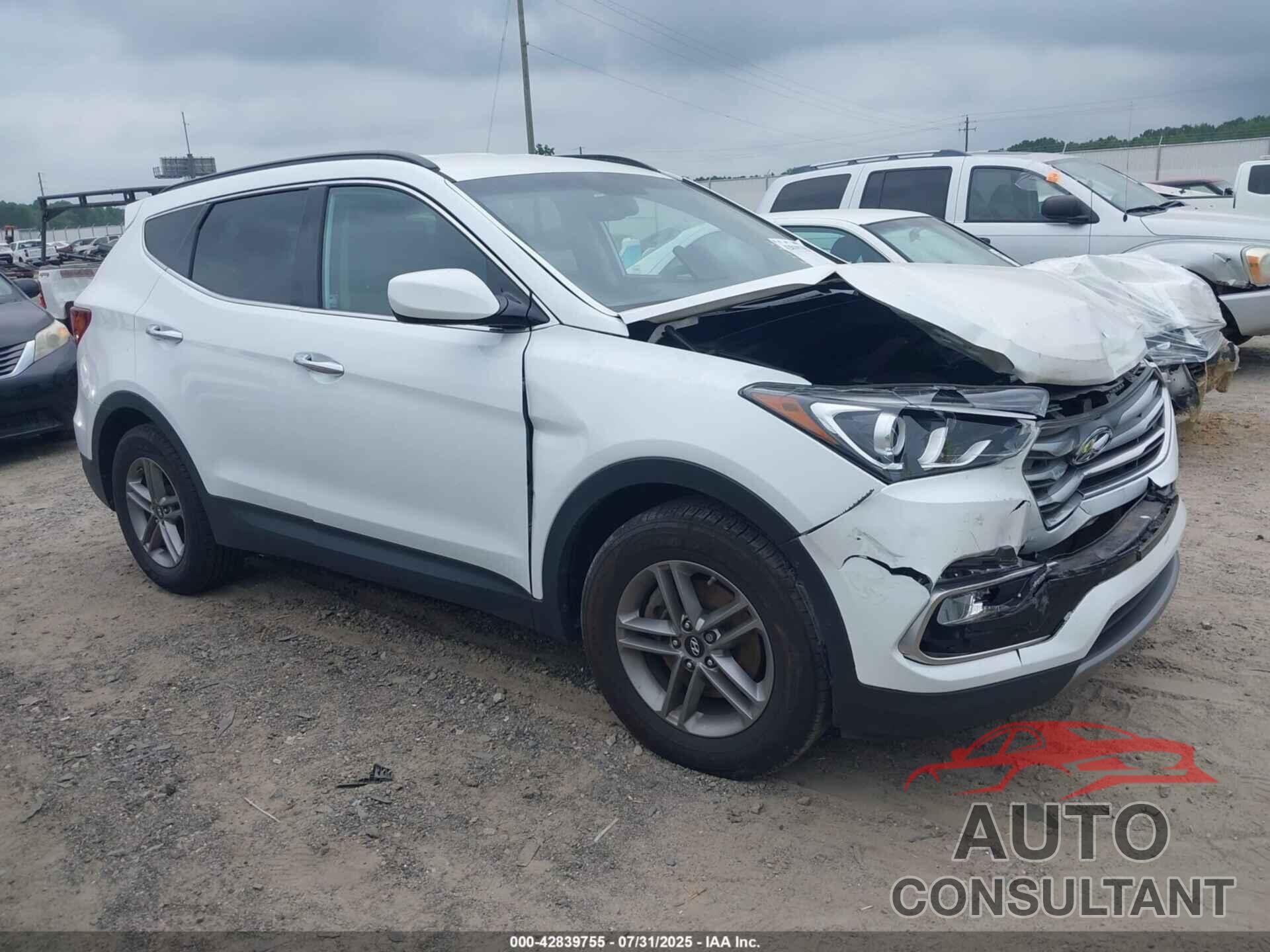 HYUNDAI SANTA FE SPORT 2017 - 5NMZU3LB8HH012144