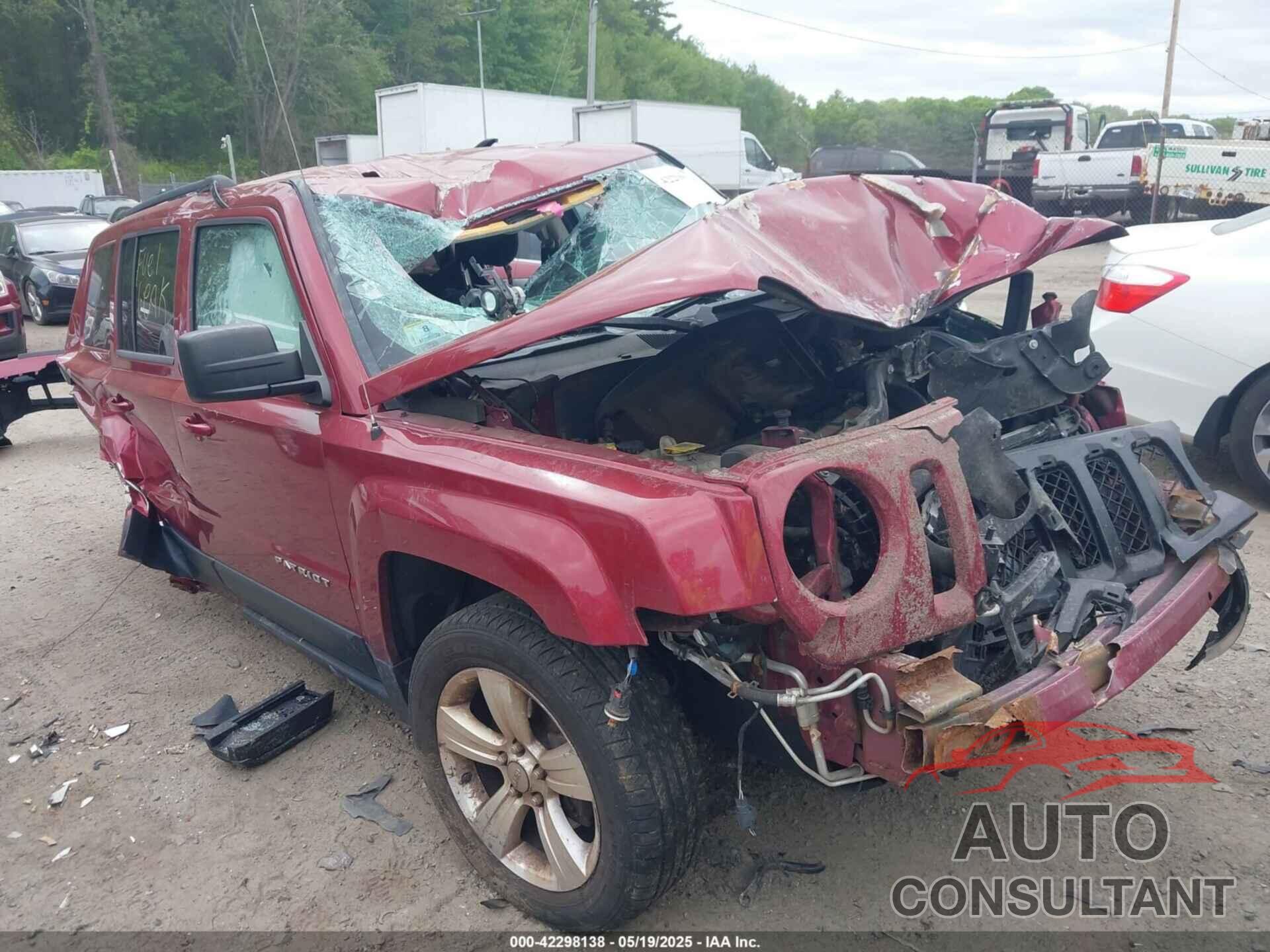 JEEP PATRIOT 2012 - 1C4NJRBB0CD525417