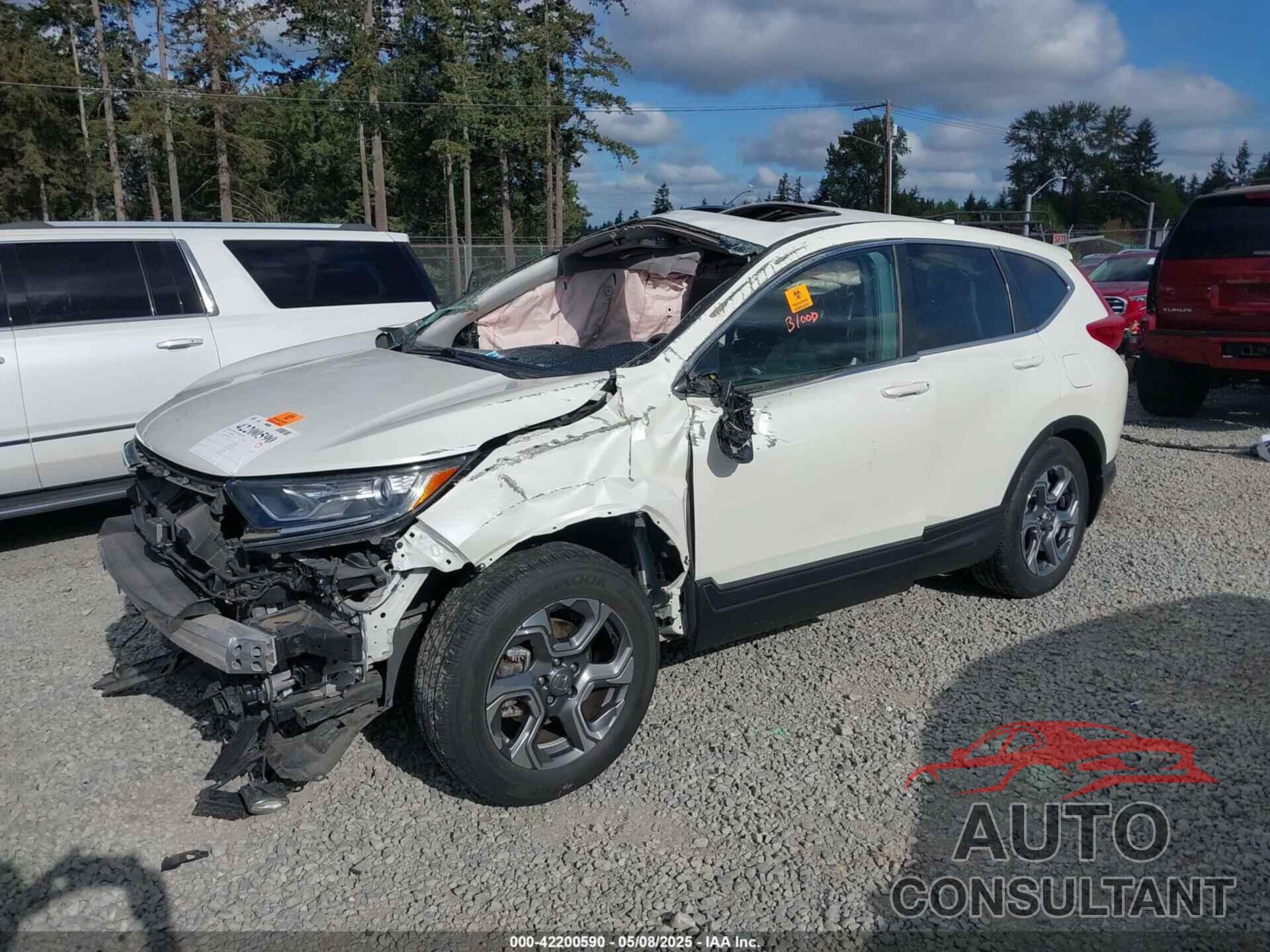HONDA CR-V 2017 - 2HKRW2H59HH662286