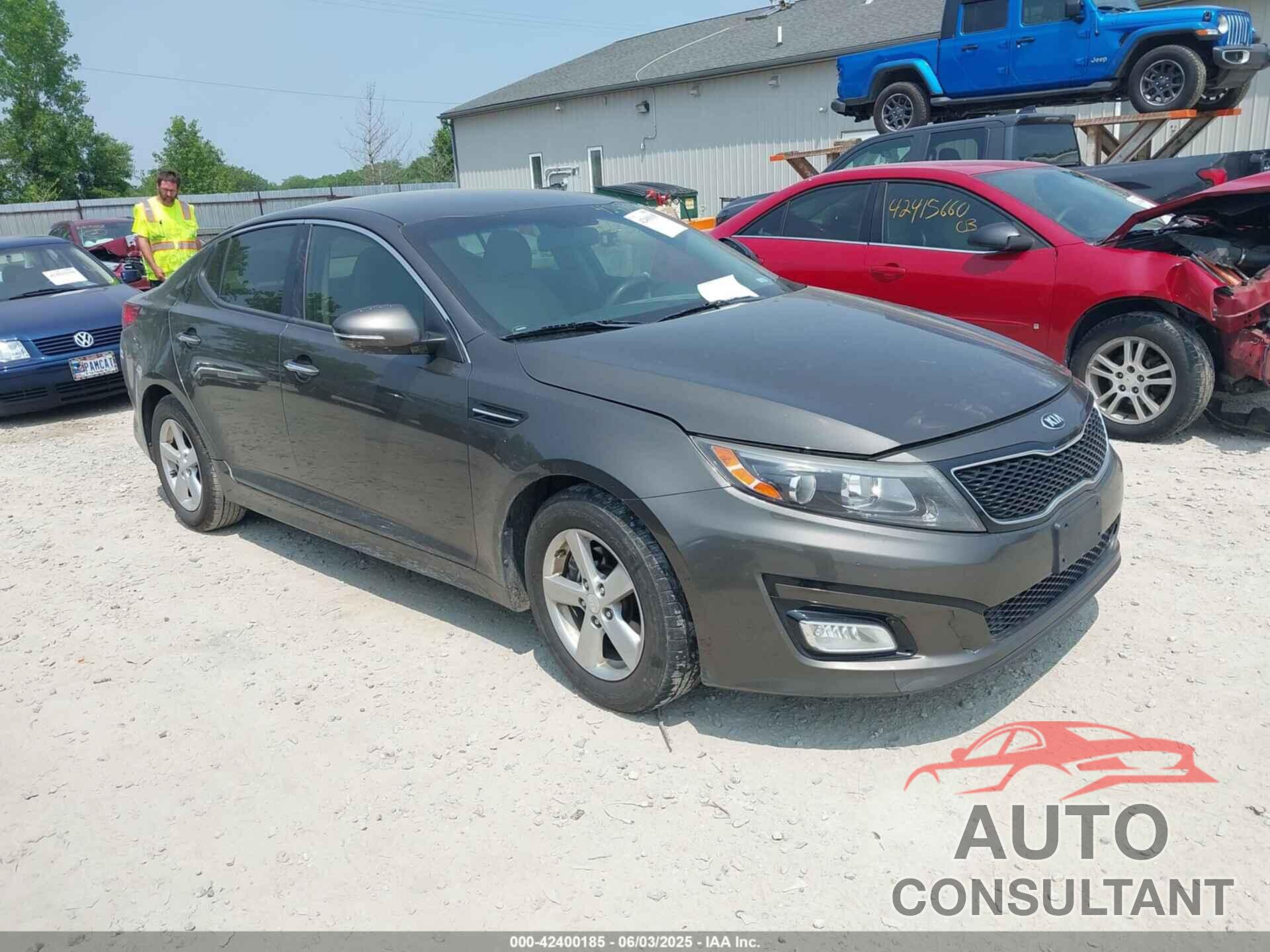 KIA OPTIMA 2014 - 5XXGM4A73EG273414