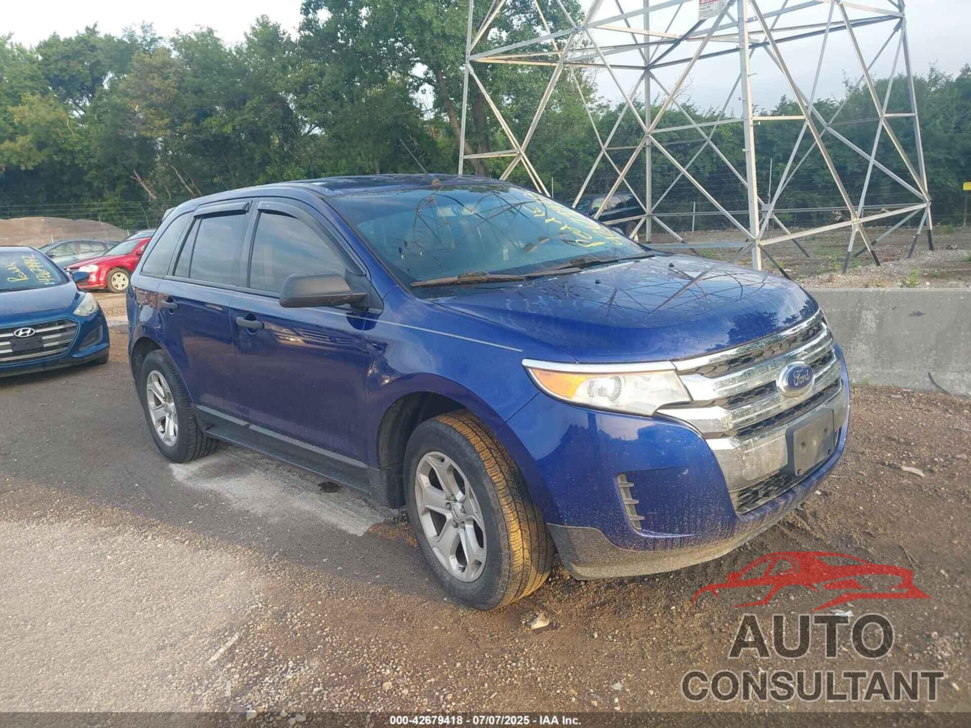 FORD EDGE 2013 - 2FMDK3G92DBA43658