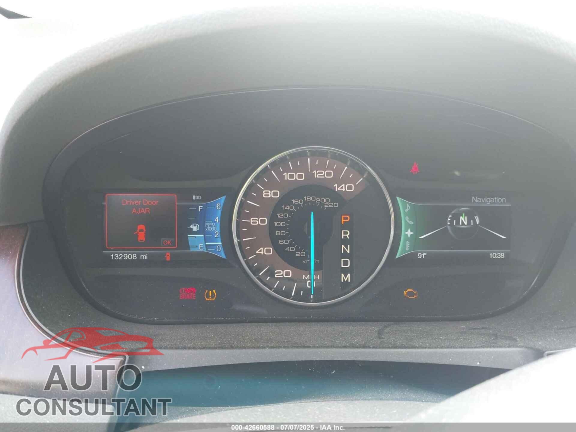 FORD EDGE 2012 - 2FMDK3KC0CBA78118