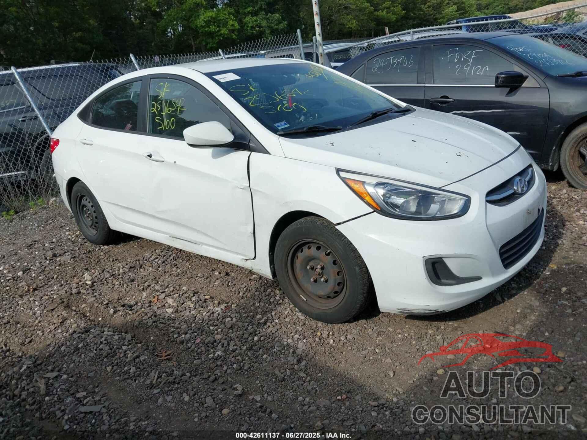 HYUNDAI ACCENT 2015 - KMHCT4AE3FU860008