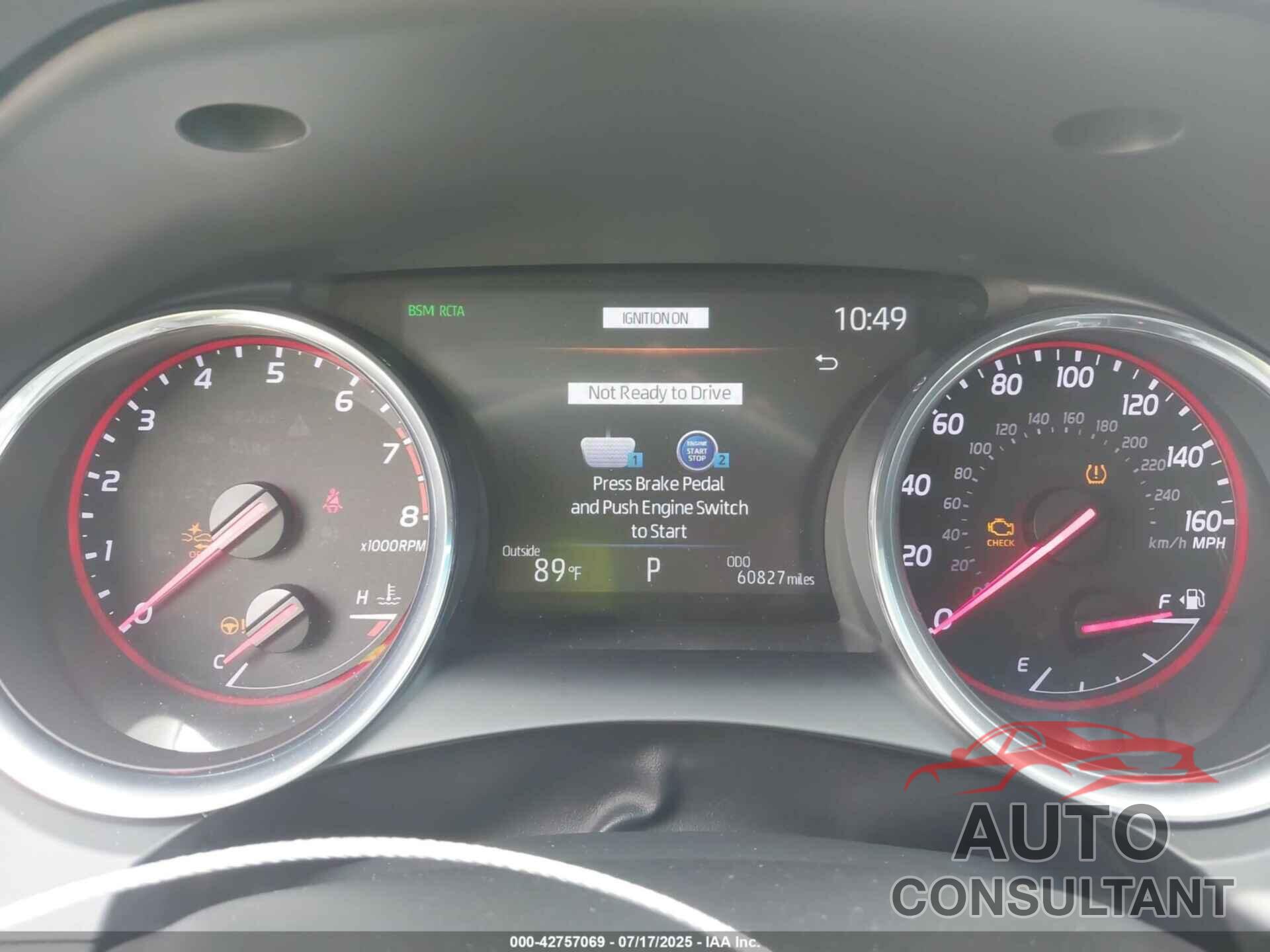 TOYOTA CAMRY 2020 - 4T1K61AK9LU391087