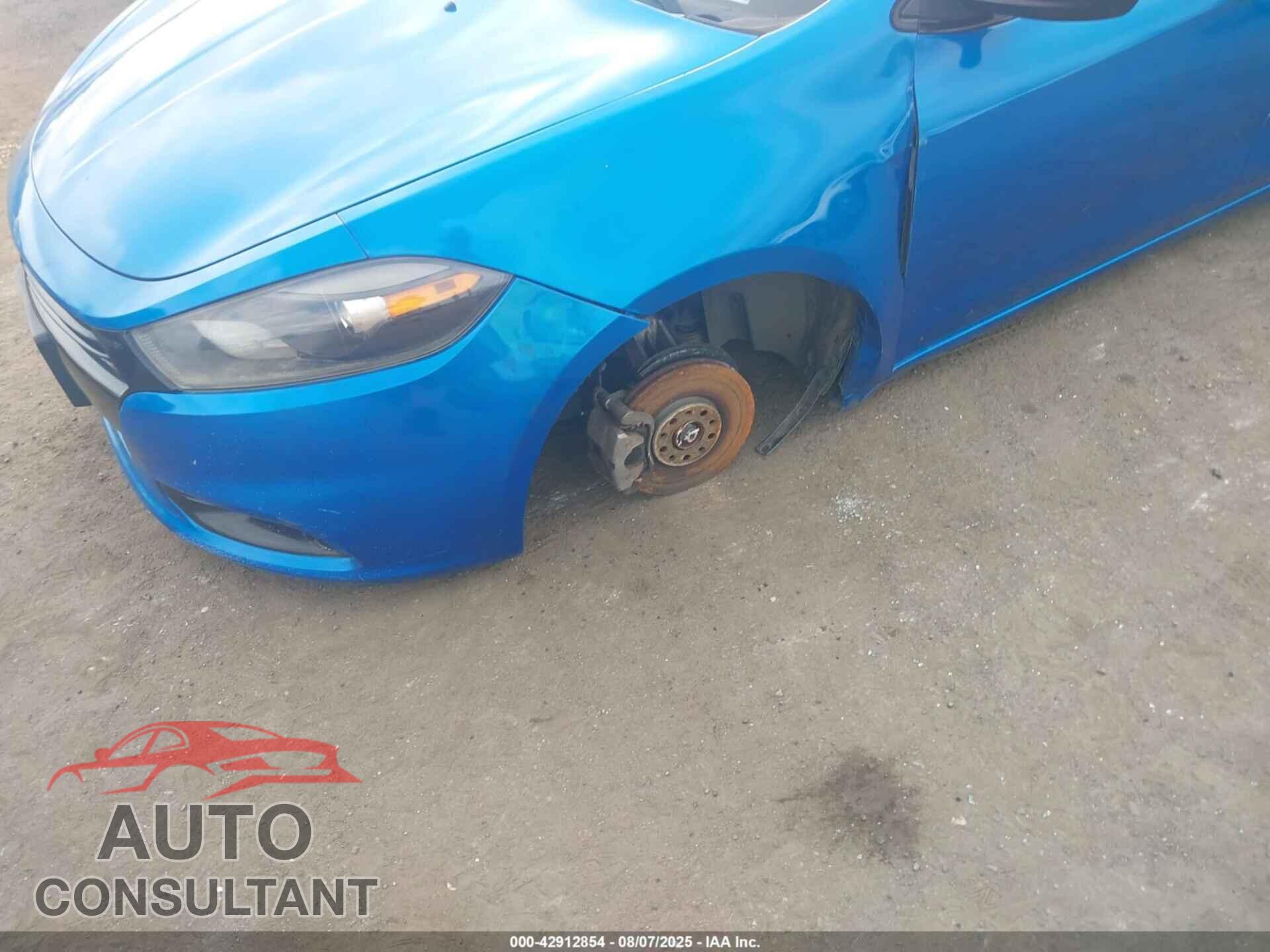 DODGE DART 2015 - 1C3CDFBB2FD243172