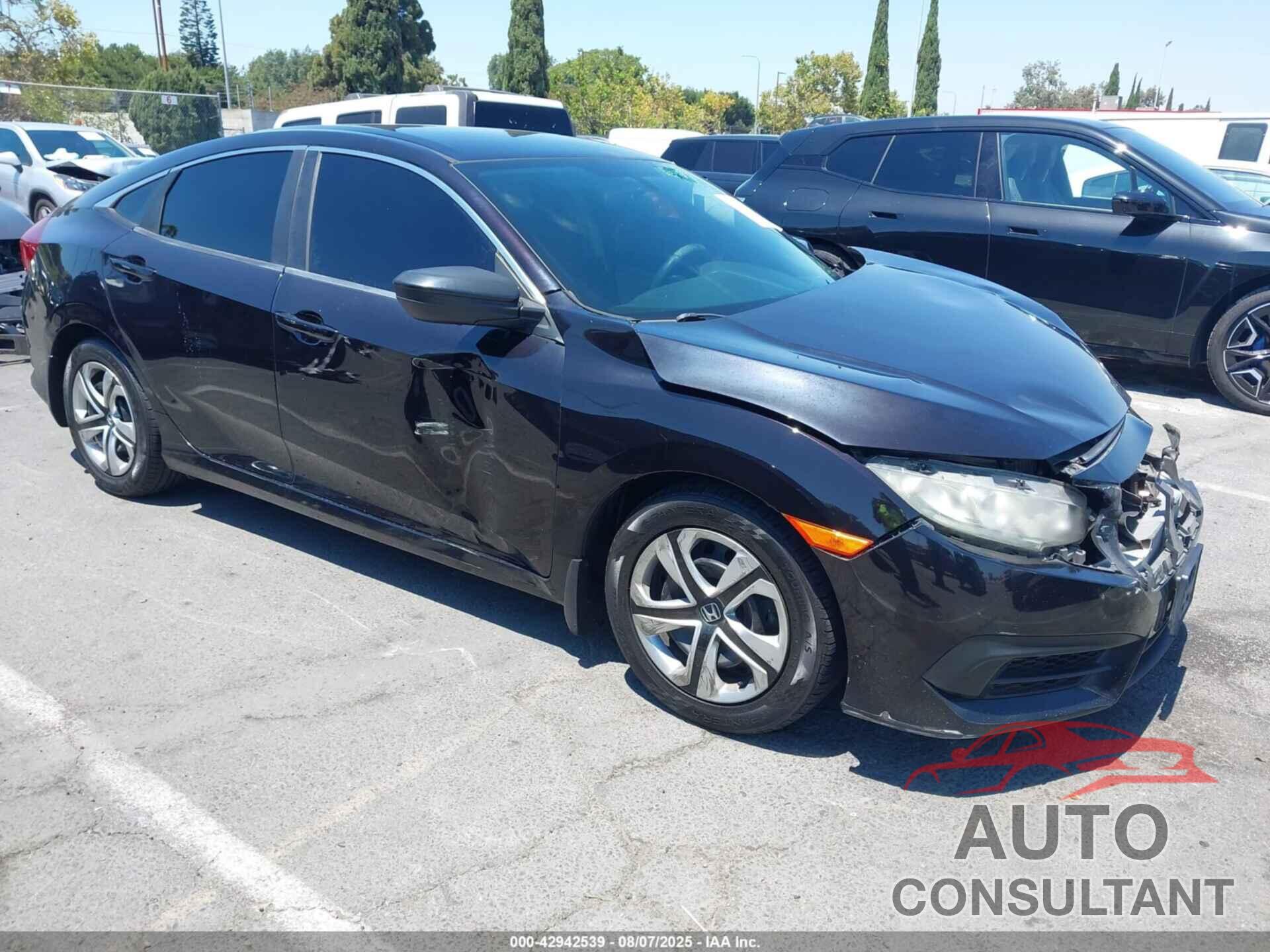 HONDA CIVIC 2016 - 2HGFC2F52GH576132