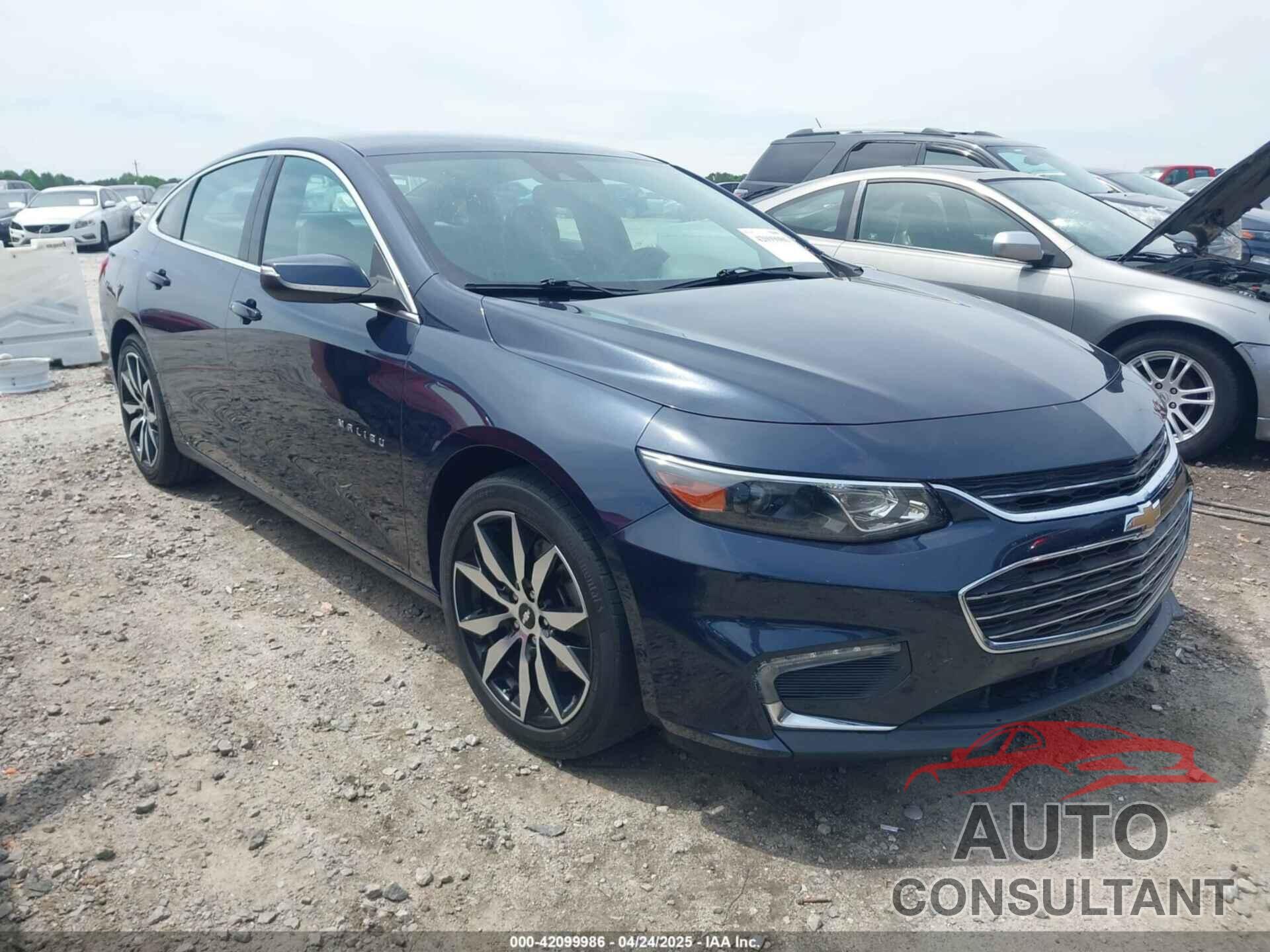 CHEVROLET MALIBU 2017 - 1G1ZE5ST4HF210437