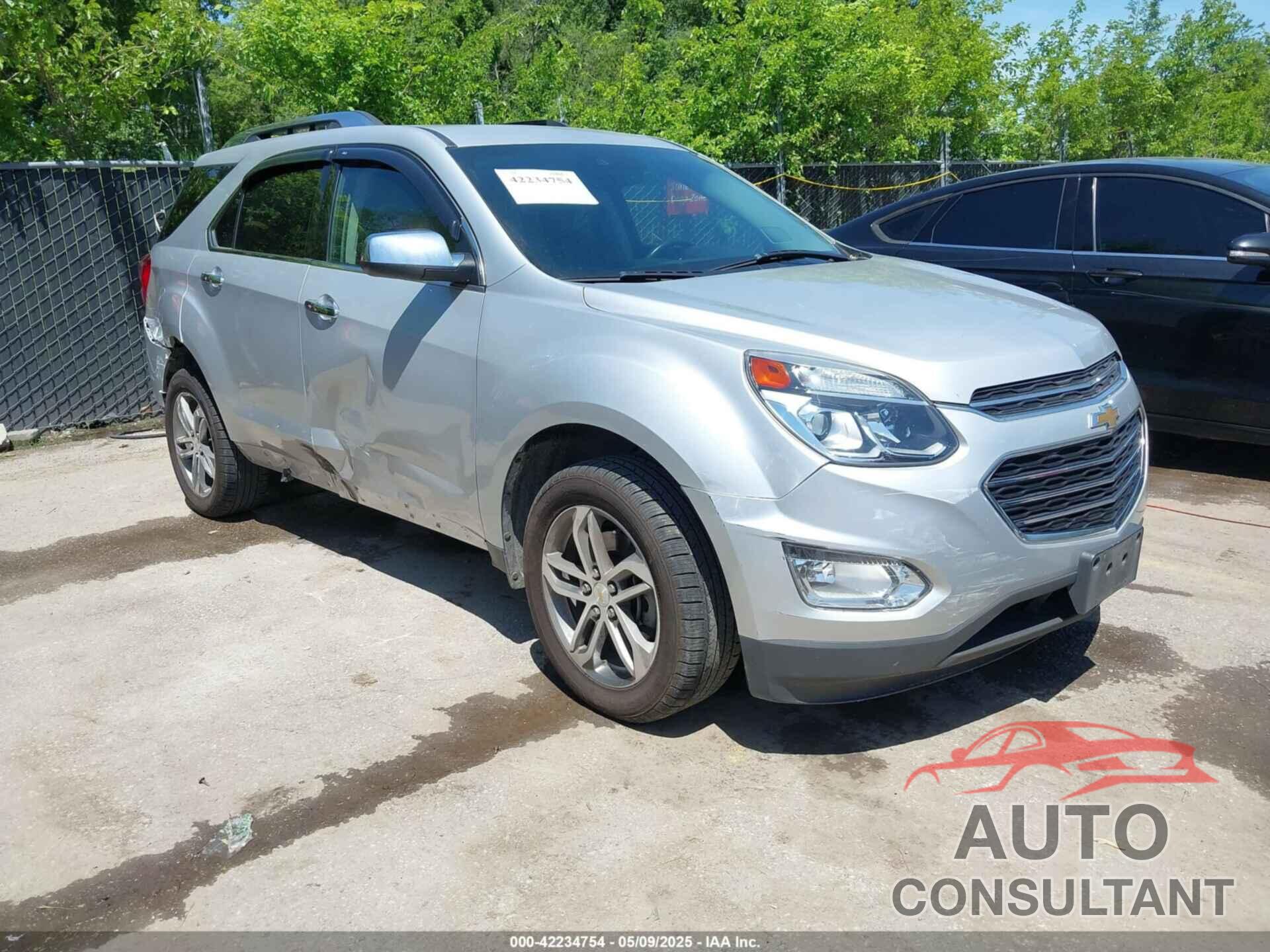 CHEVROLET EQUINOX 2016 - 2GNFLGE33G6187207