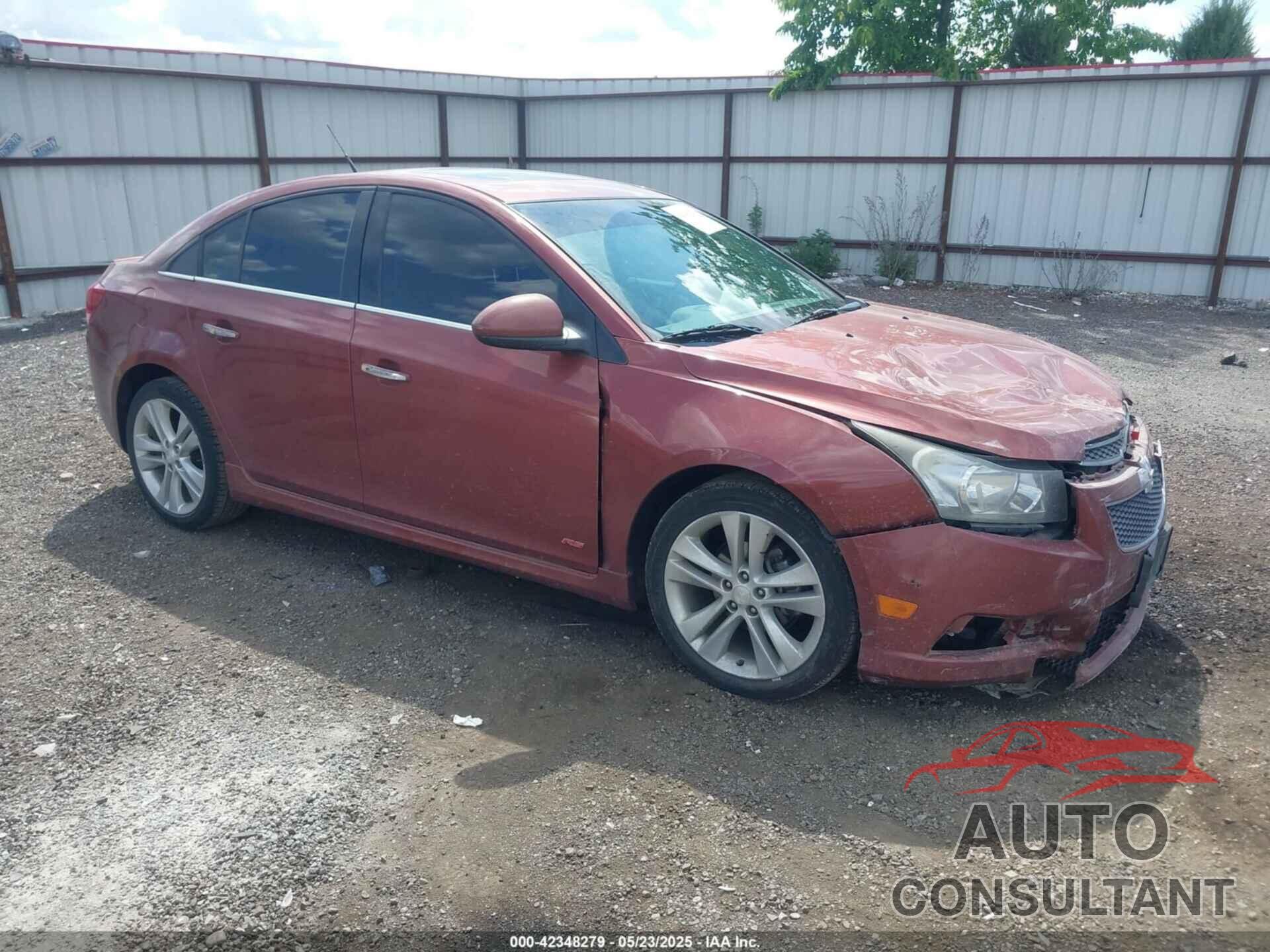CHEVROLET CRUZE 2013 - 1G1PG5SB9D7106247