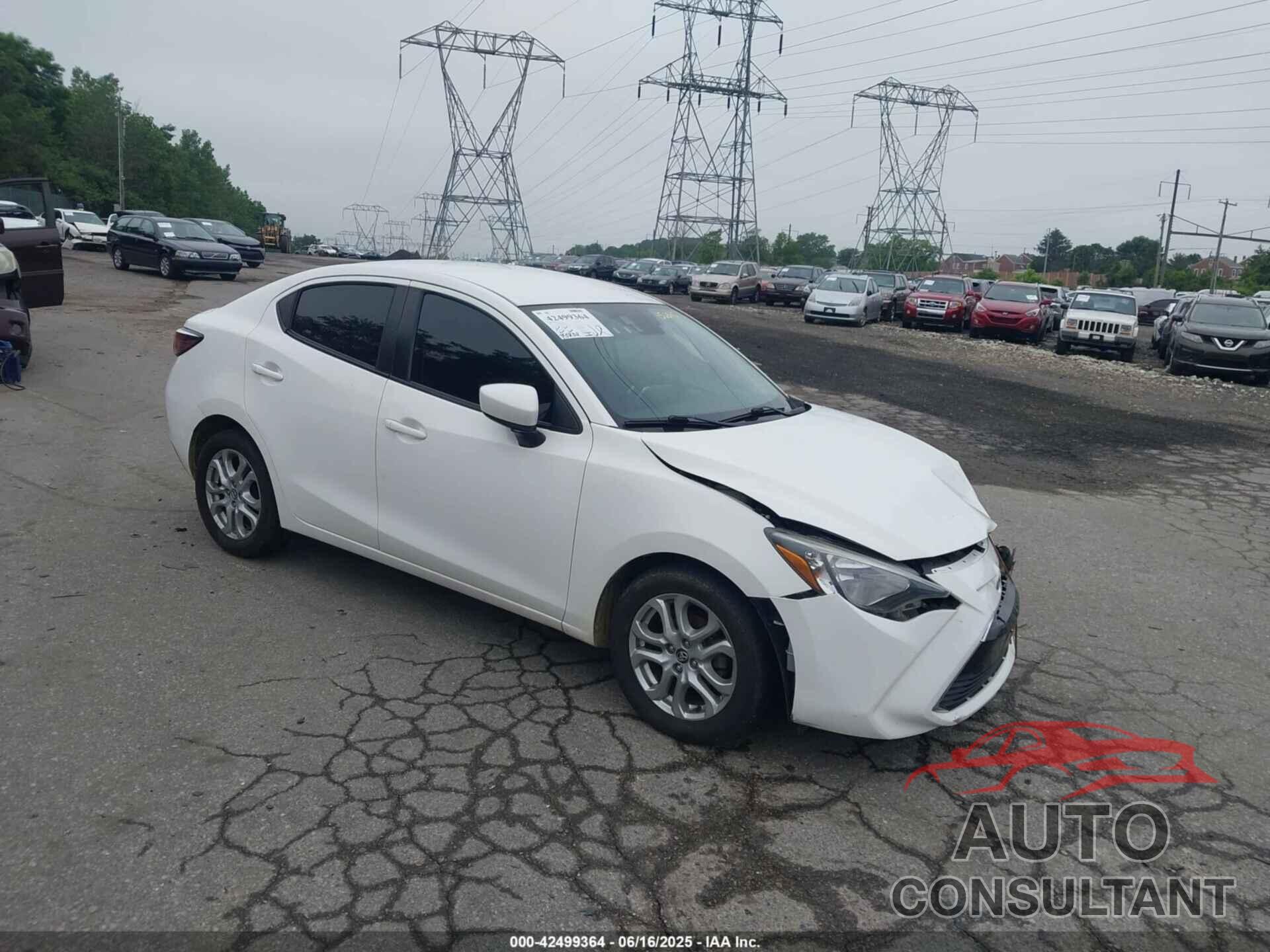 TOYOTA YARIS IA 2017 - 3MYDLBYVXHY156540