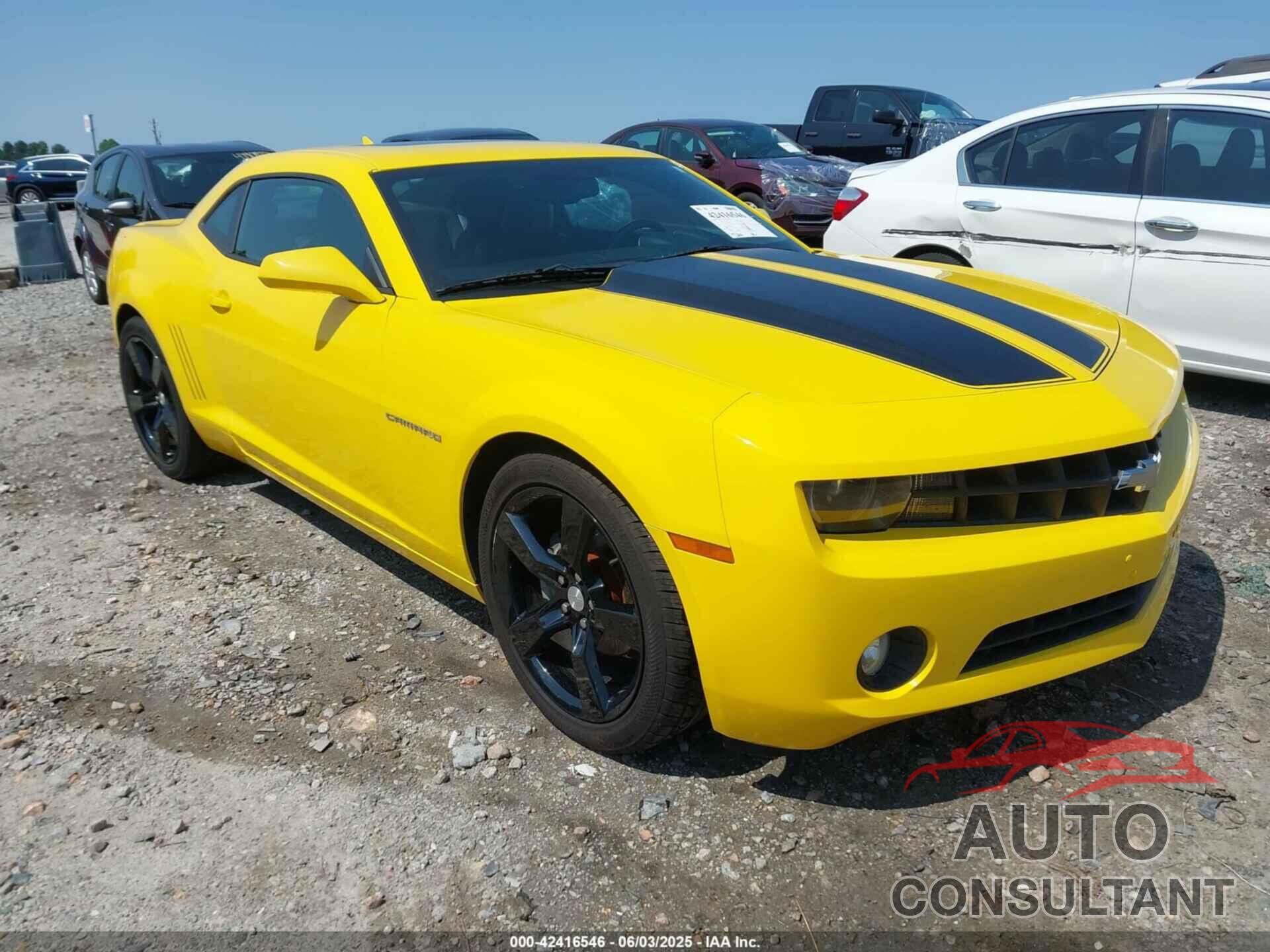 CHEVROLET CAMARO 2012 - 2G1FC1E32C9131508