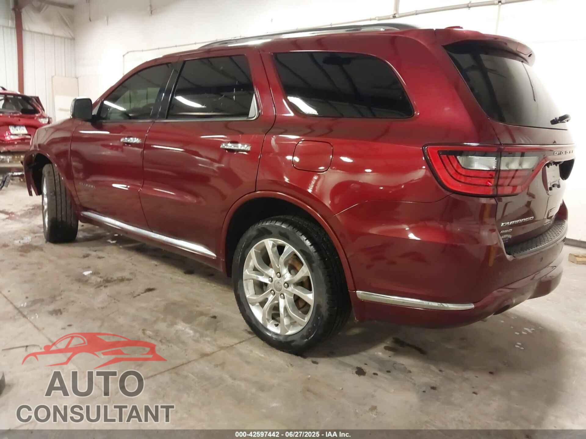 DODGE DURANGO 2017 - 1C4RDJEG0HC762052