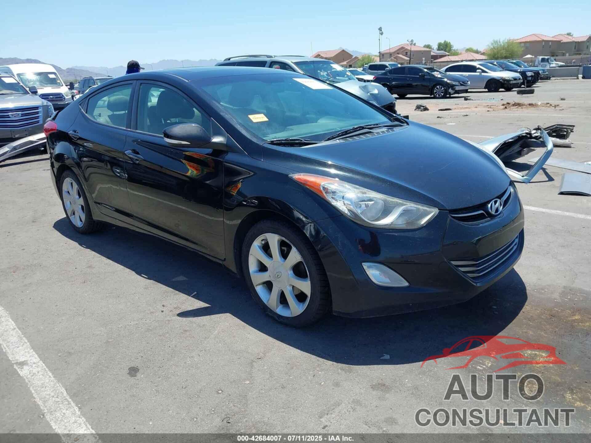 HYUNDAI ELANTRA 2012 - 5NPDH4AE6CH105693