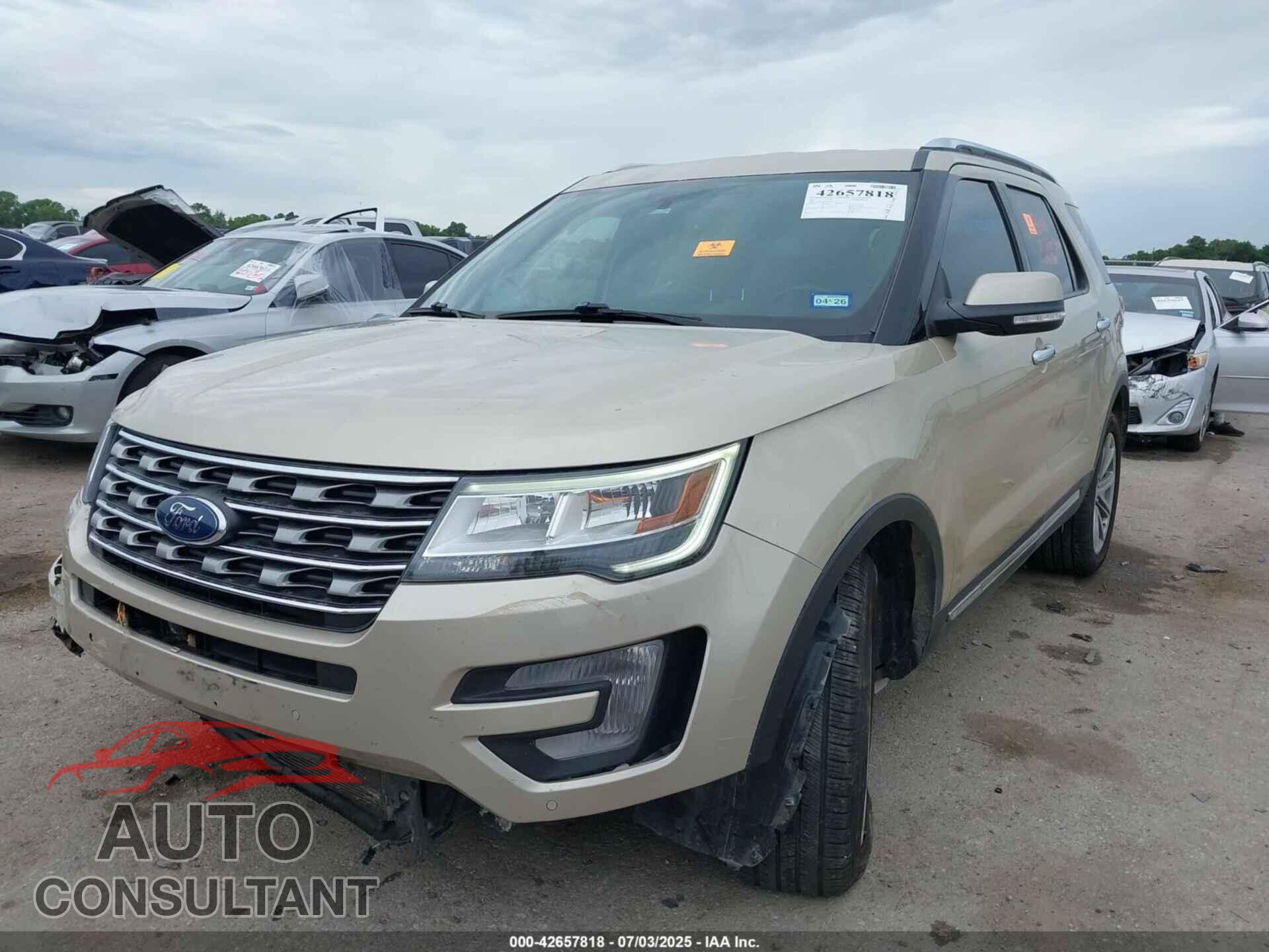 FORD EXPLORER 2017 - 1FM5K7FH4HGC89453