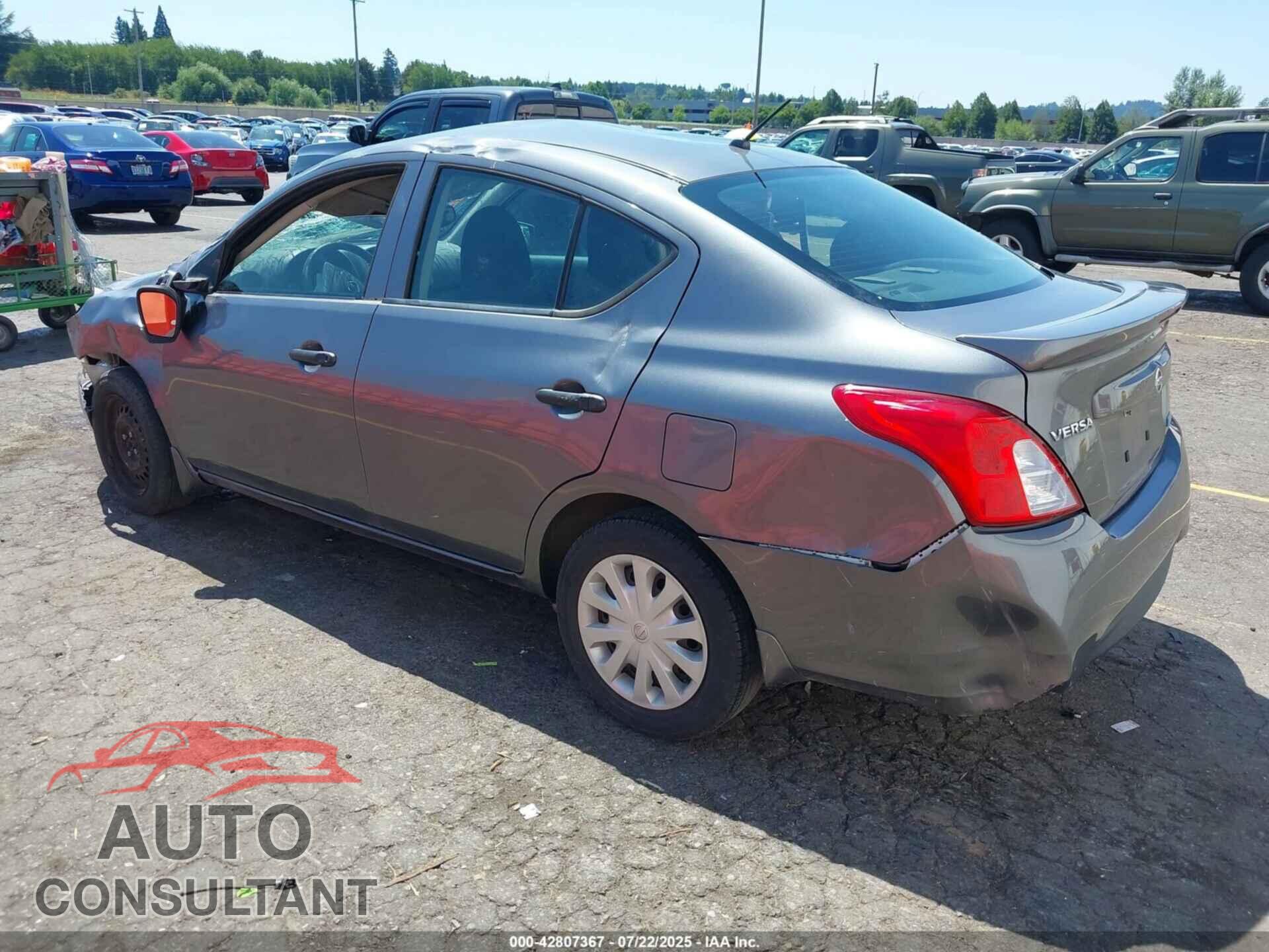 NISSAN VERSA 2016 - 3N1CN7AP8GL856486