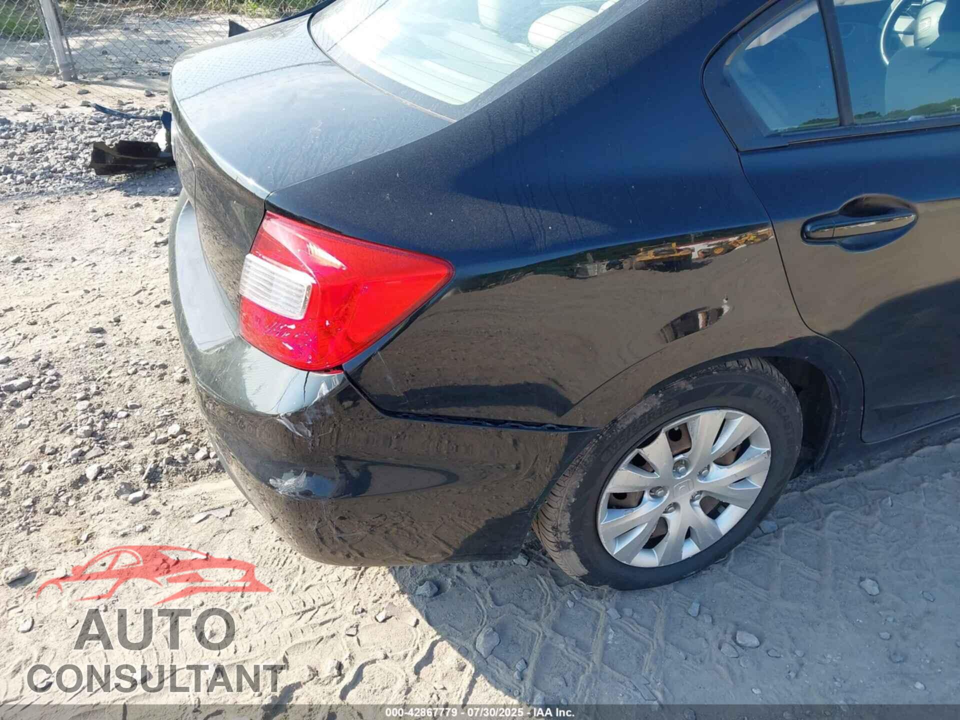 HONDA CIVIC 2012 - 2HGFB2F50CH516122