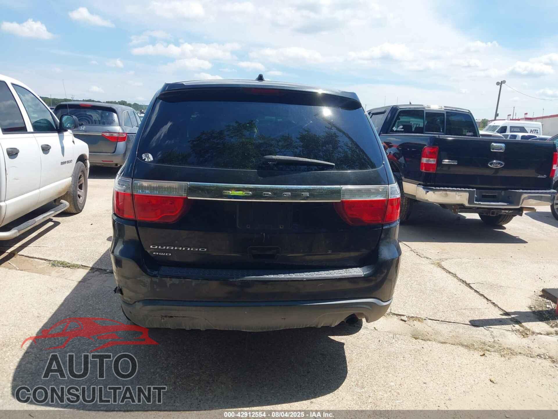 DODGE DURANGO 2012 - 1C4RDJAG3CC271411