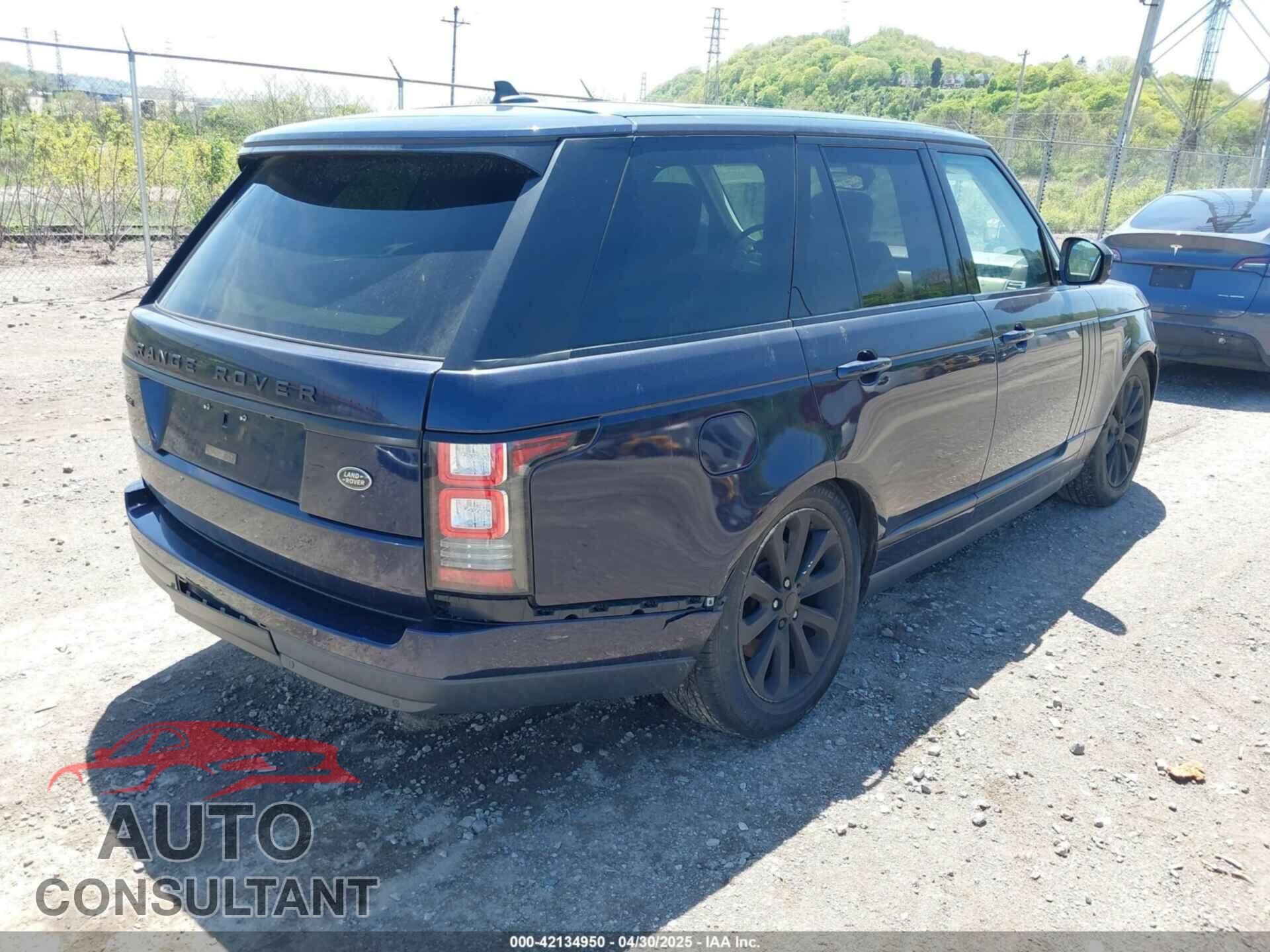 LAND ROVER RANGE ROVER 2015 - SALGS2VF3FA217507