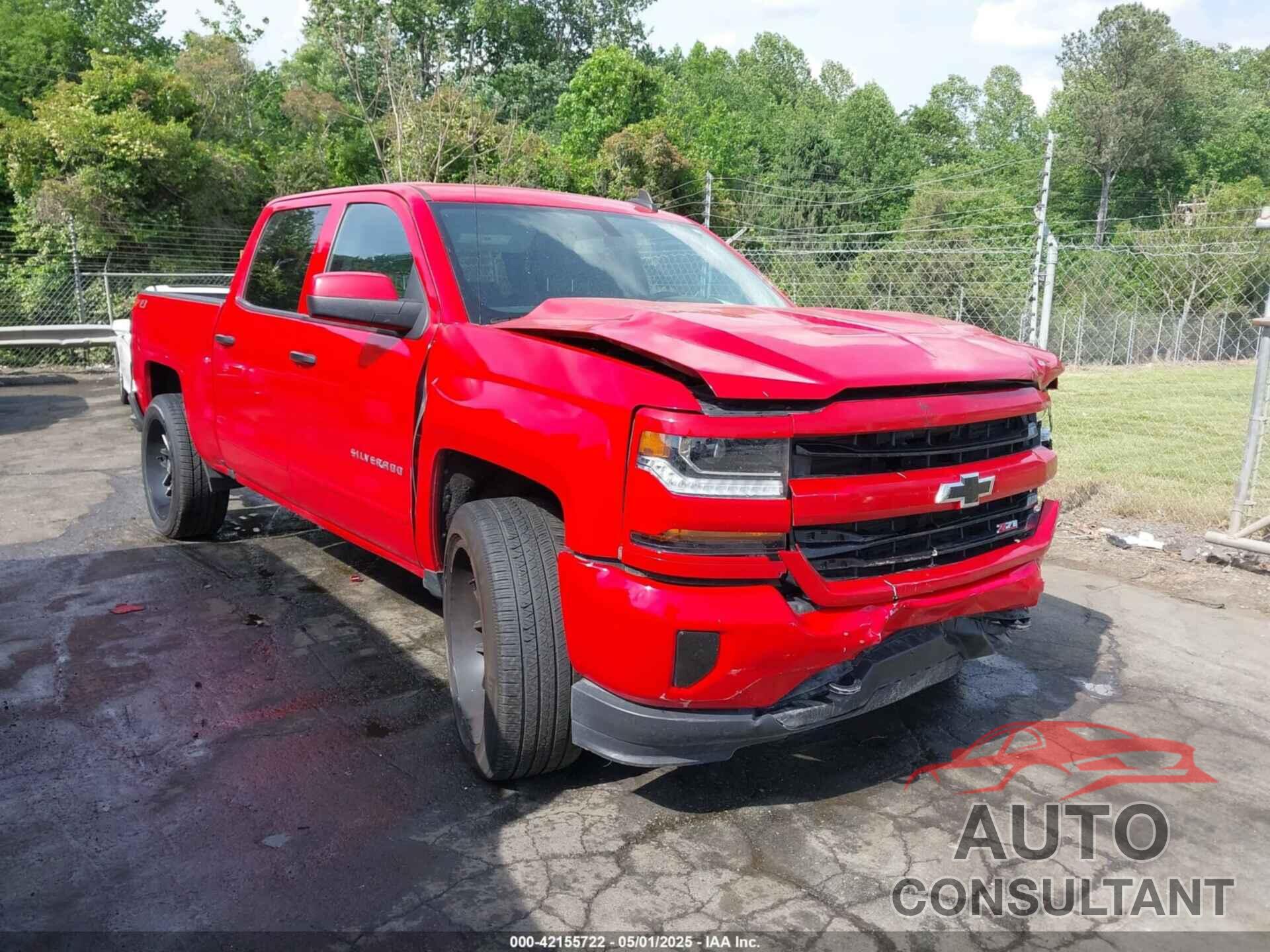 CHEVROLET SILVERADO 1500 2018 - 3GCUKREC1JG341469