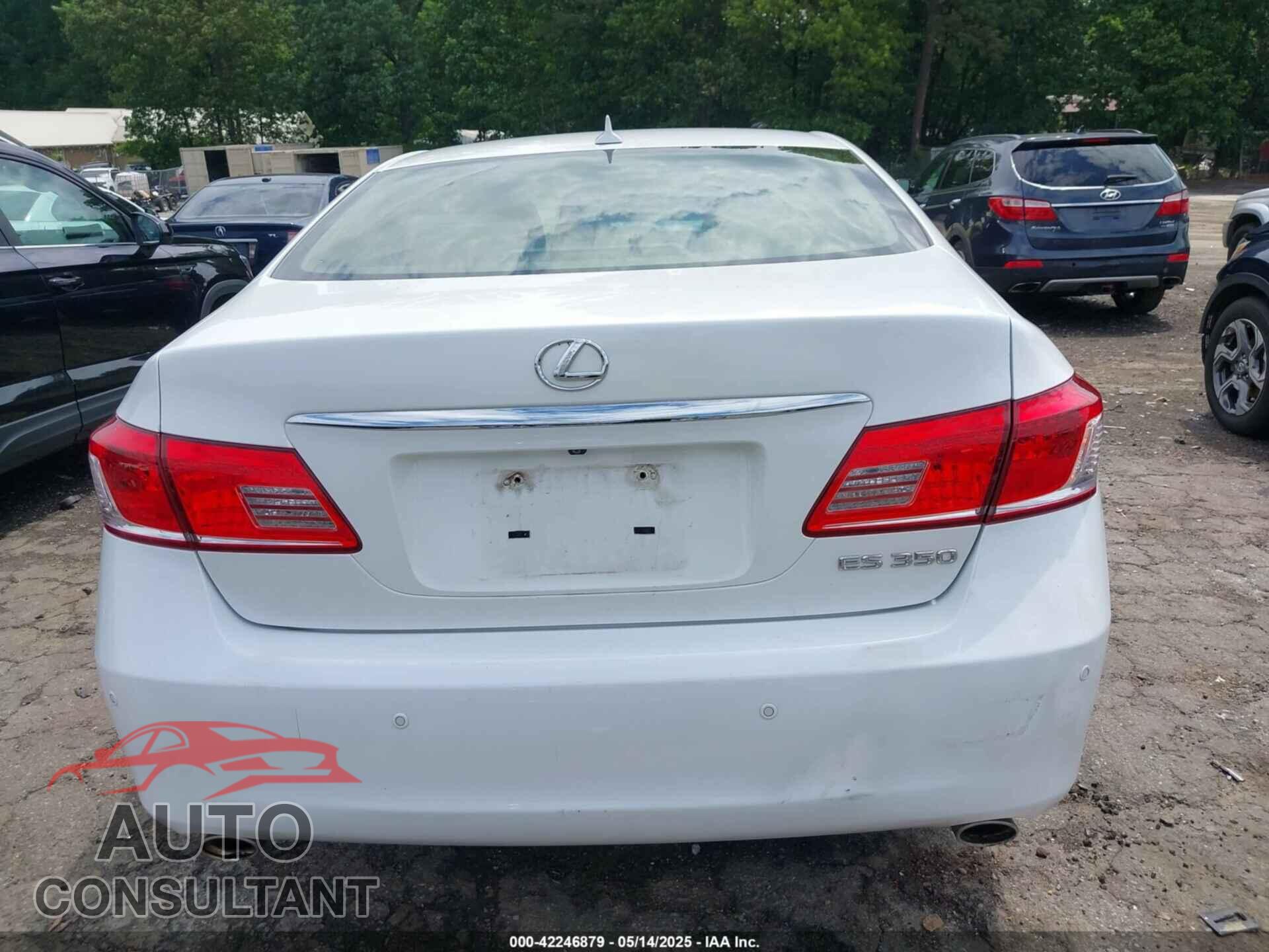LEXUS ES 350 2012 - JTHBK1EG4C2508669