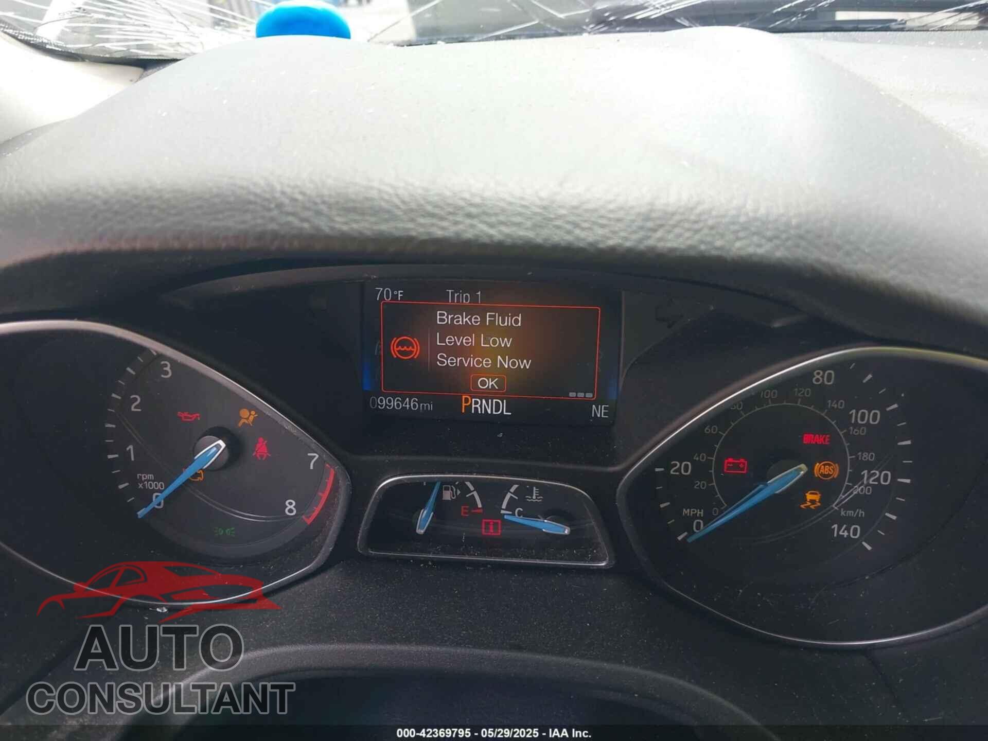 FORD FOCUS 2016 - 1FADP3F22GL373756