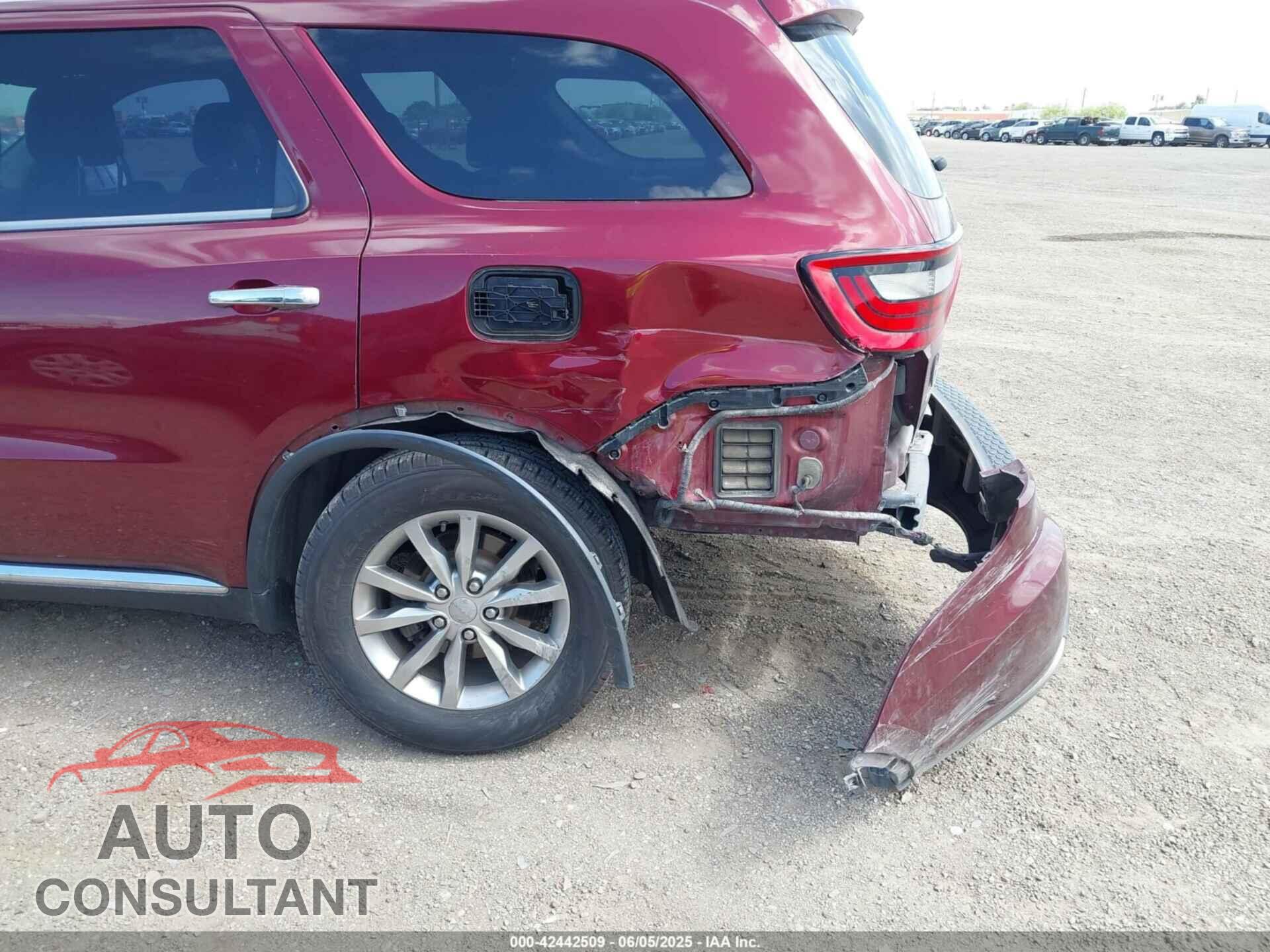 DODGE DURANGO 2017 - 1C4RDHAGXHC774613