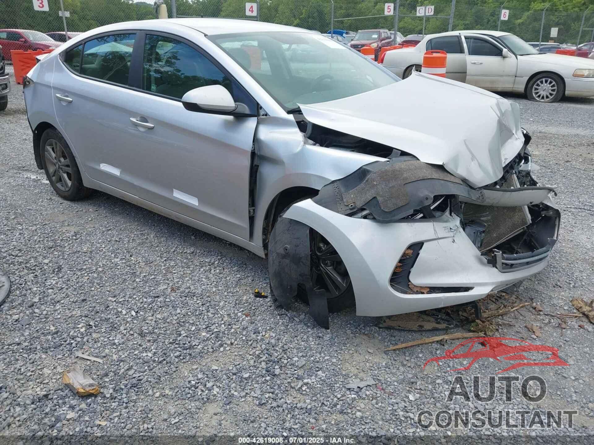 HYUNDAI ELANTRA 2018 - 5NPD84LF7JH215249