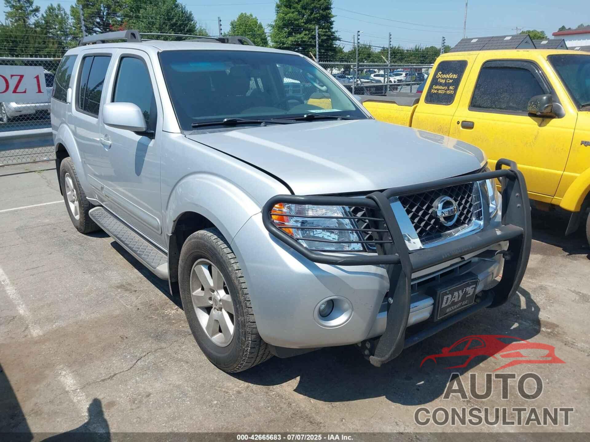 NISSAN PATHFINDER 2012 - 5N1AR1NB9CC618216