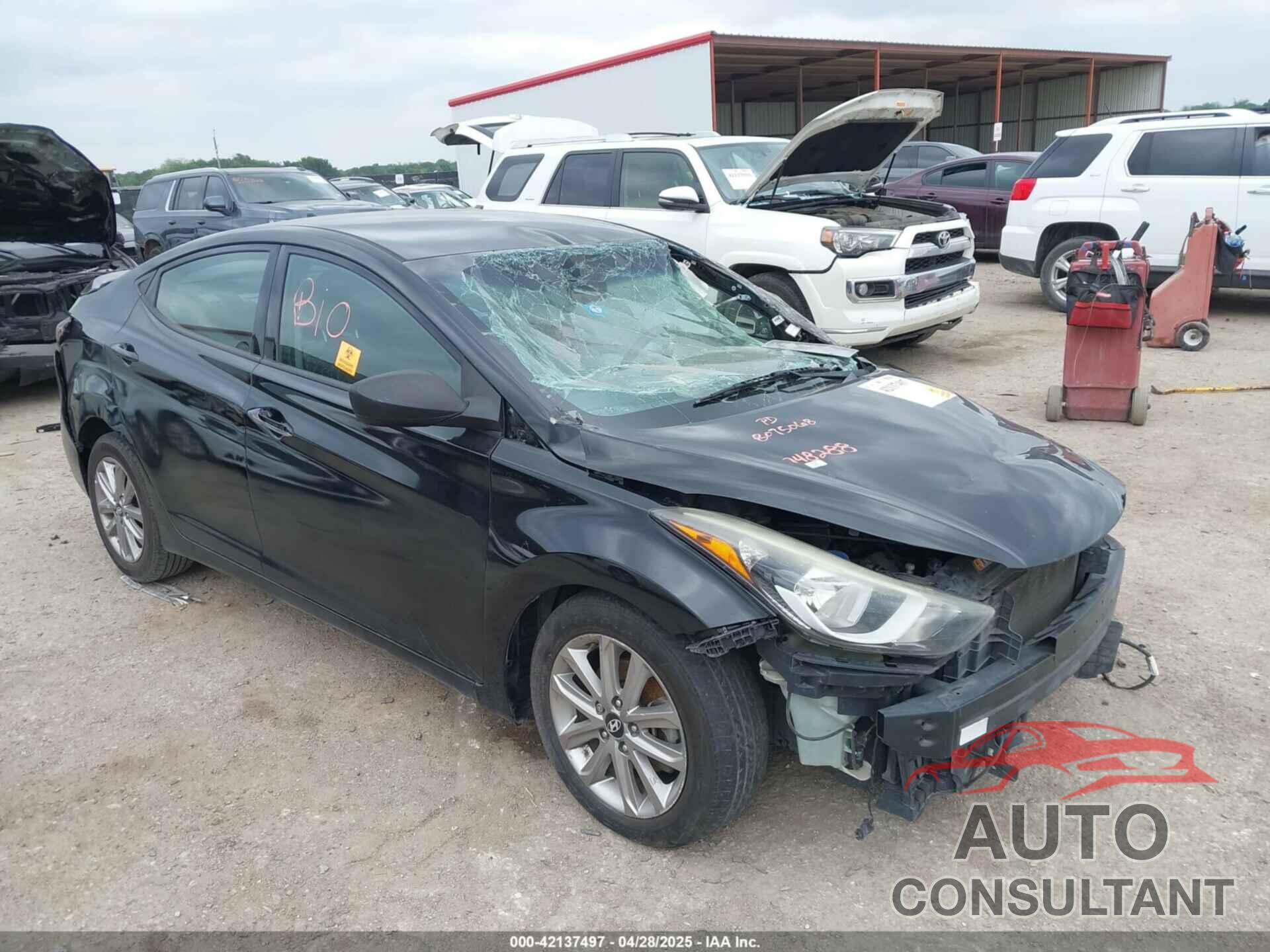HYUNDAI ELANTRA 2016 - 5NPDH4AE4GH748288