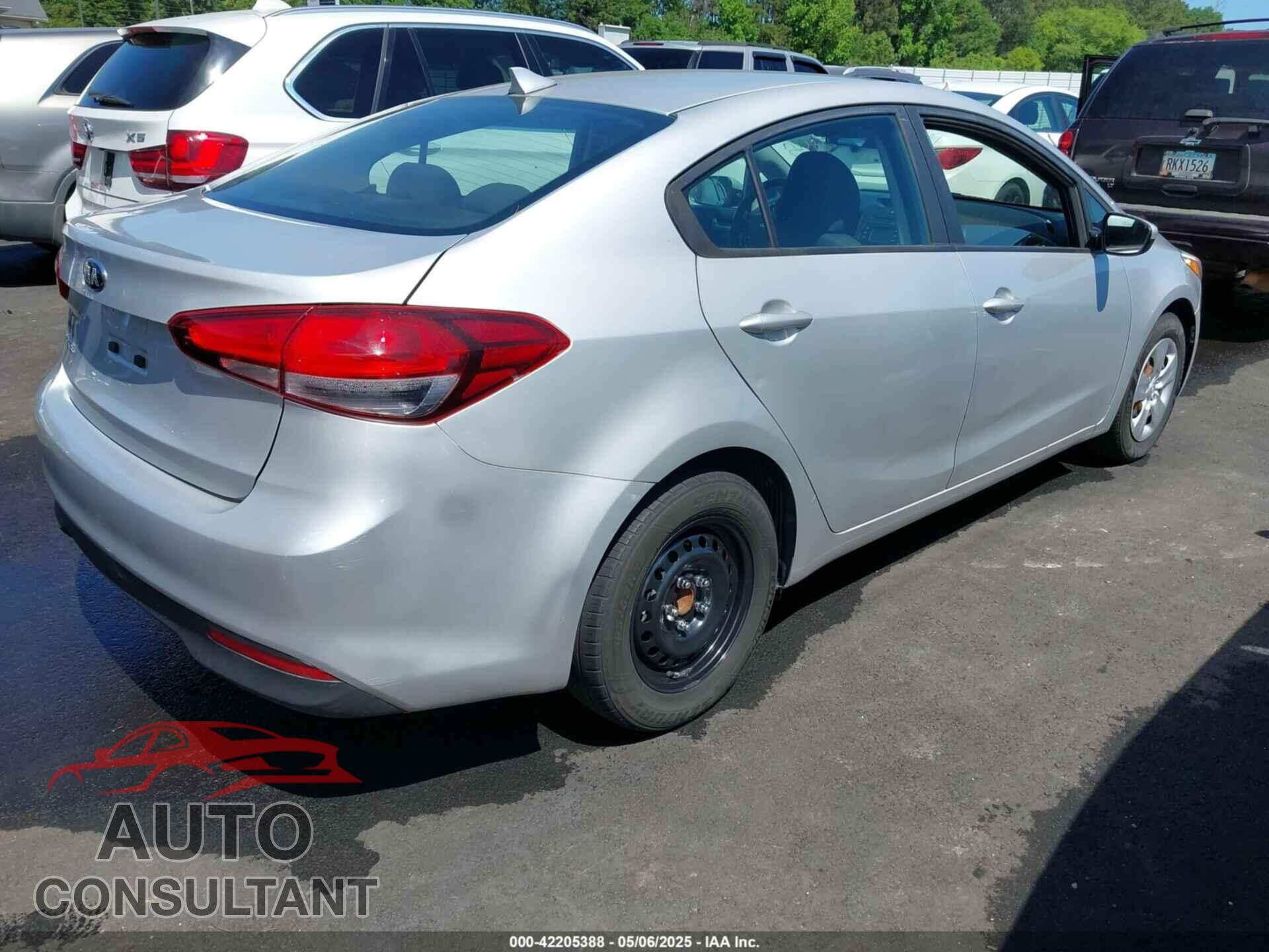 KIA FORTE 2017 - 3KPFL4A72HE090694