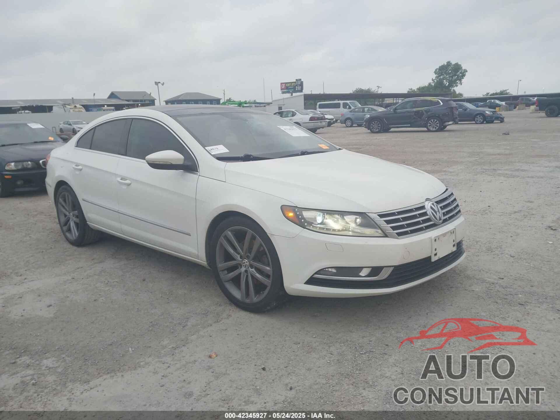 VOLKSWAGEN CC 2013 - WVWRN7AN6DE525181