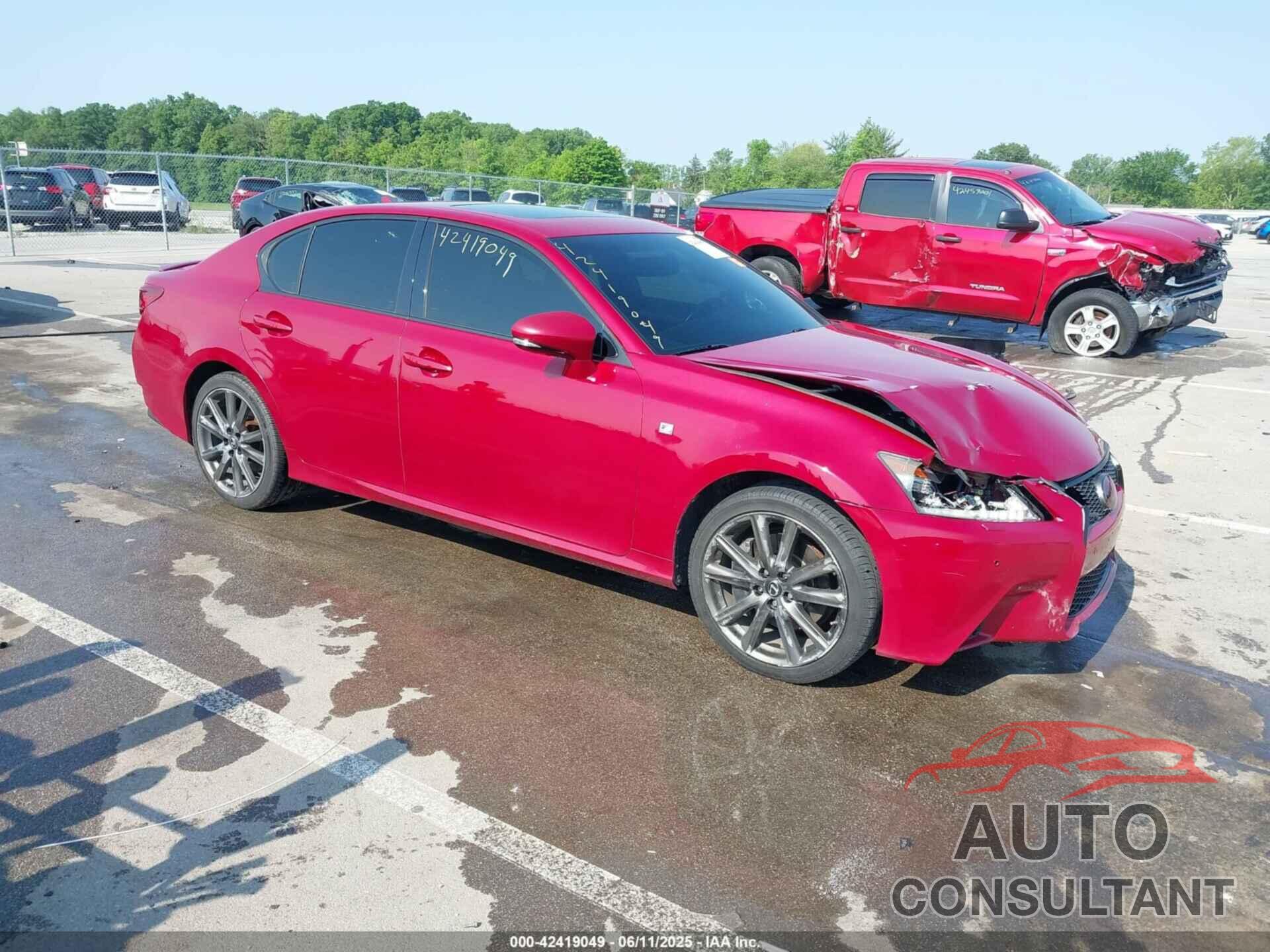LEXUS GS 350 2013 - JTHCE1BL3D5011402