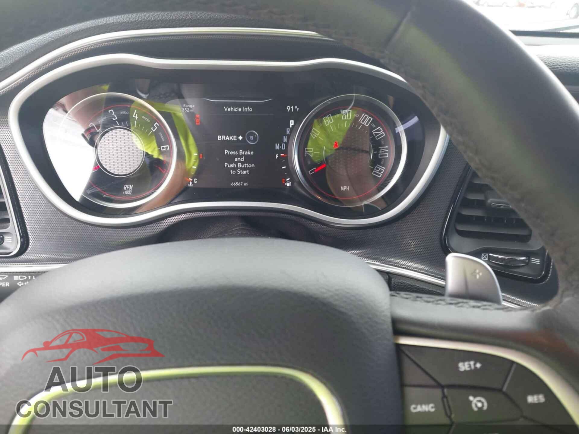 DODGE CHALLENGER 2018 - 2C3CDZAG2JH111653