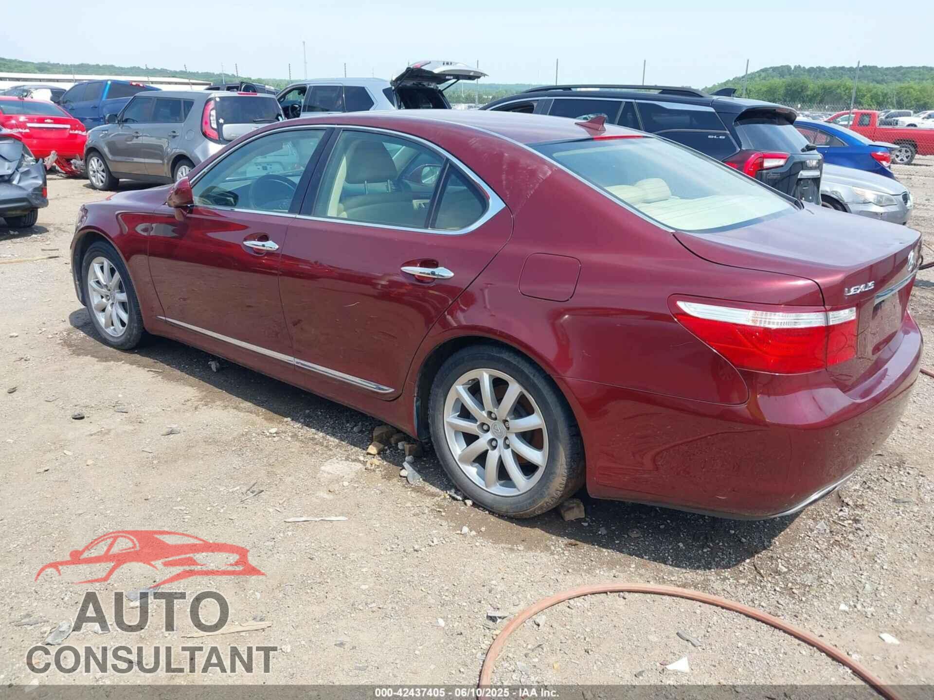 LEXUS LS 460 2009 - JTHBL46F895090838
