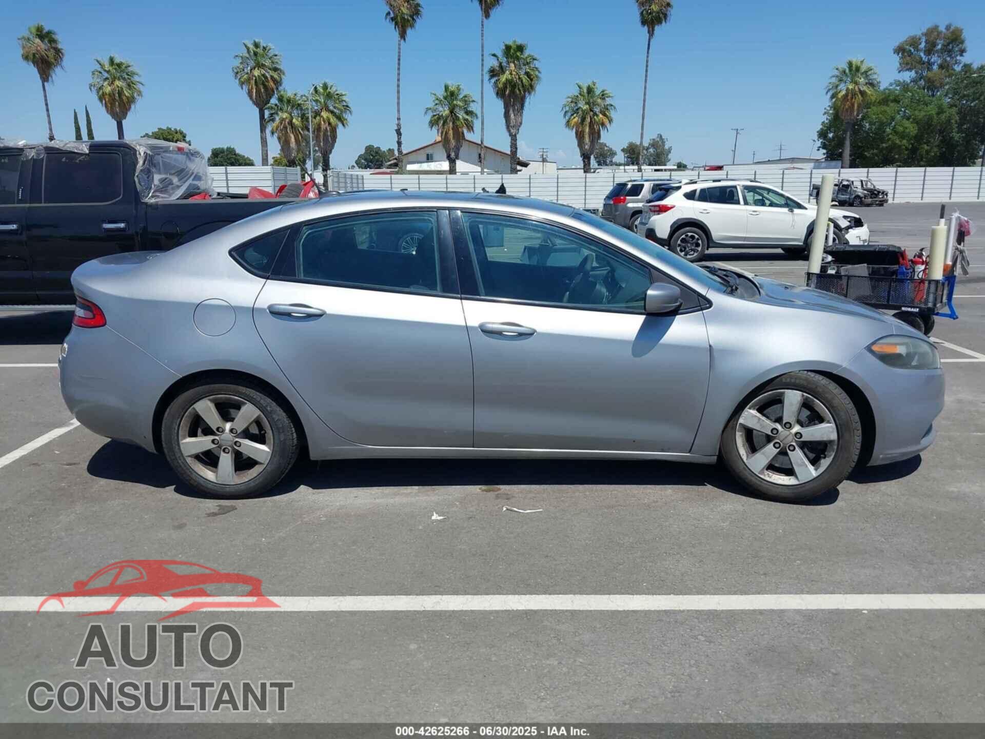 DODGE DART 2015 - 1C3CDFBB8FD320238