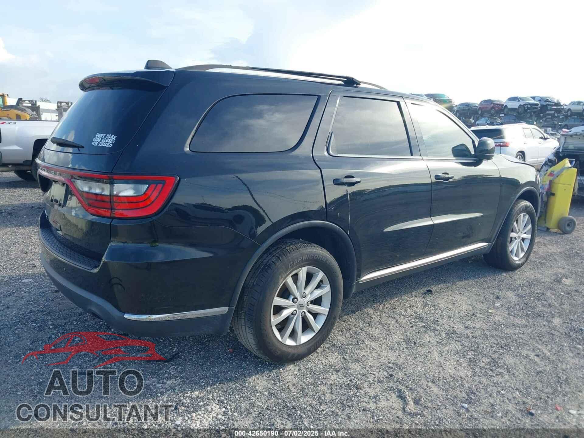 DODGE DURANGO 2019 - 1C4RDJAG1KC664855