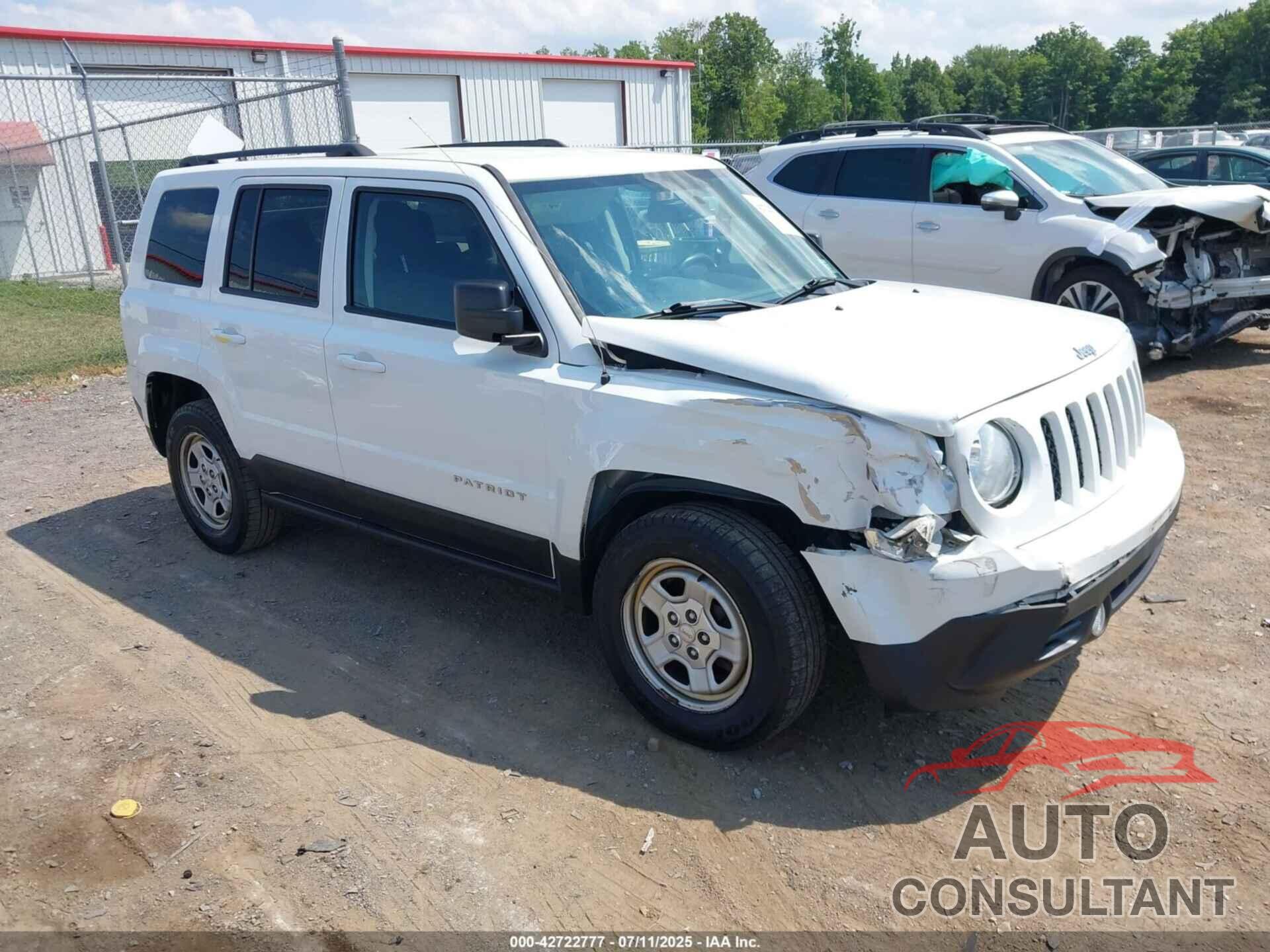 JEEP PATRIOT 2016 - 1C4NJRBB7GD691536