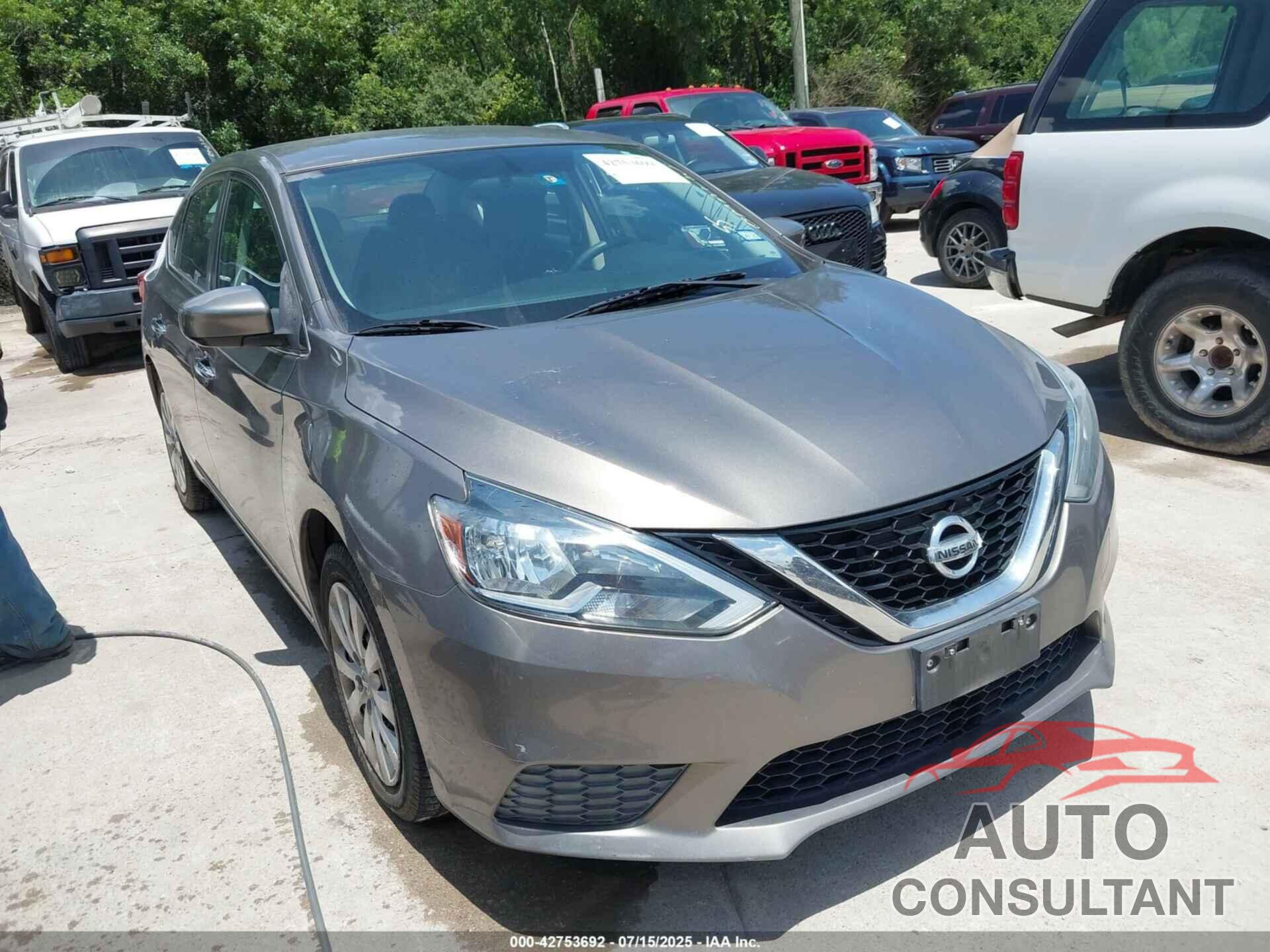 NISSAN SENTRA 2016 - 3N1AB7AP9GL667345