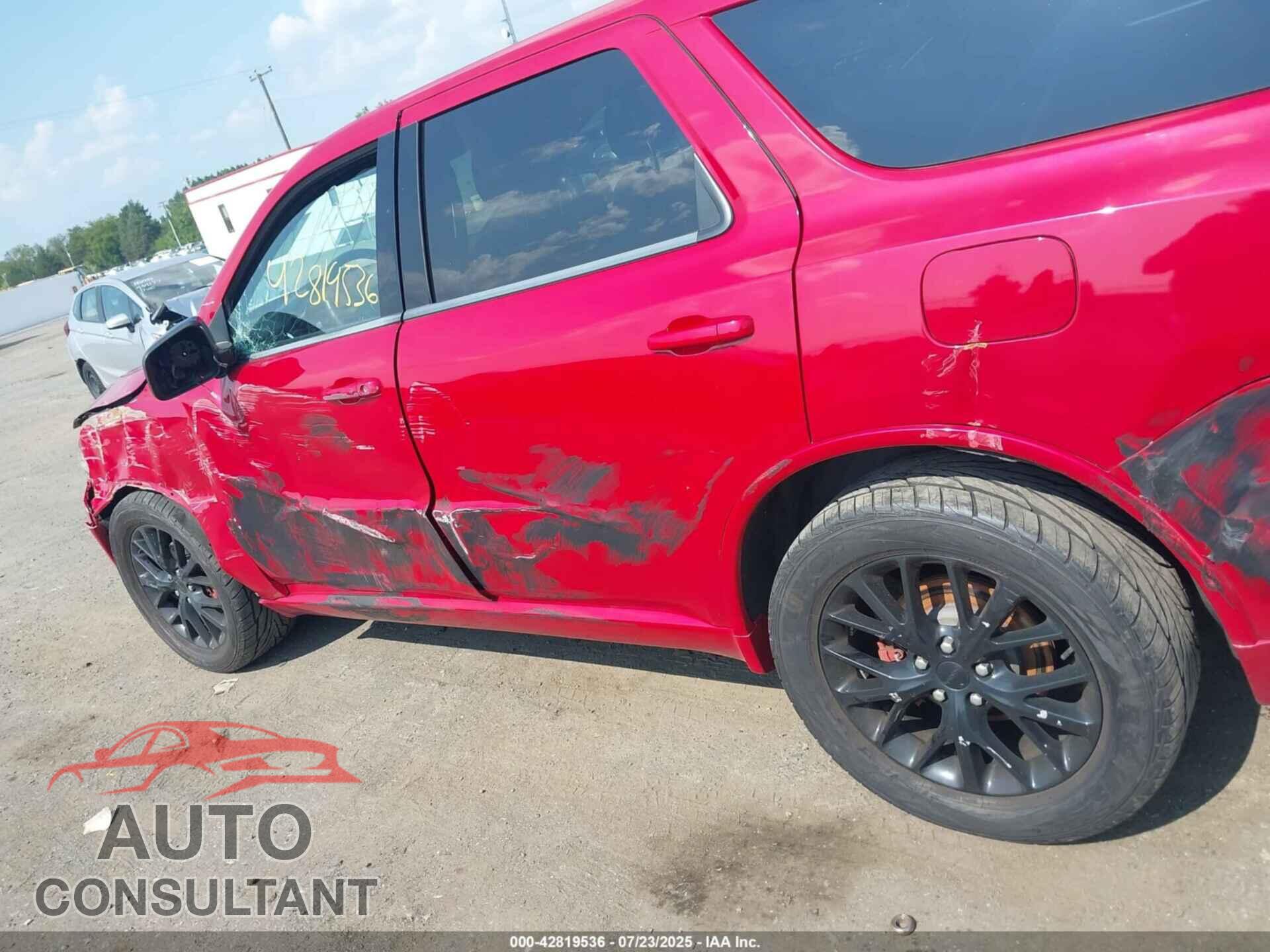 DODGE DURANGO 2016 - 1C4RDJDG8GC396874