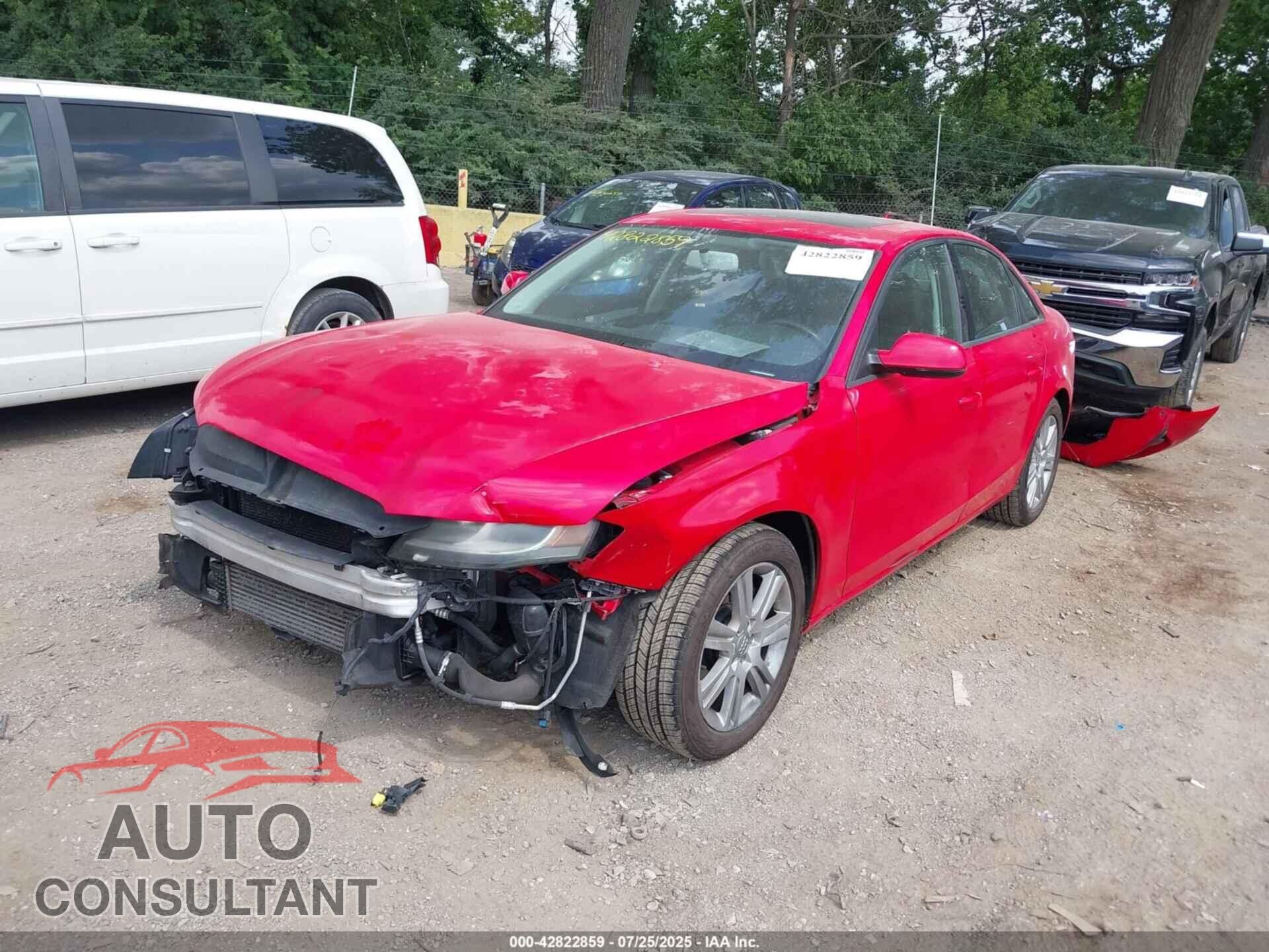 AUDI A4 2011 - WAUBFAFL9BN056584