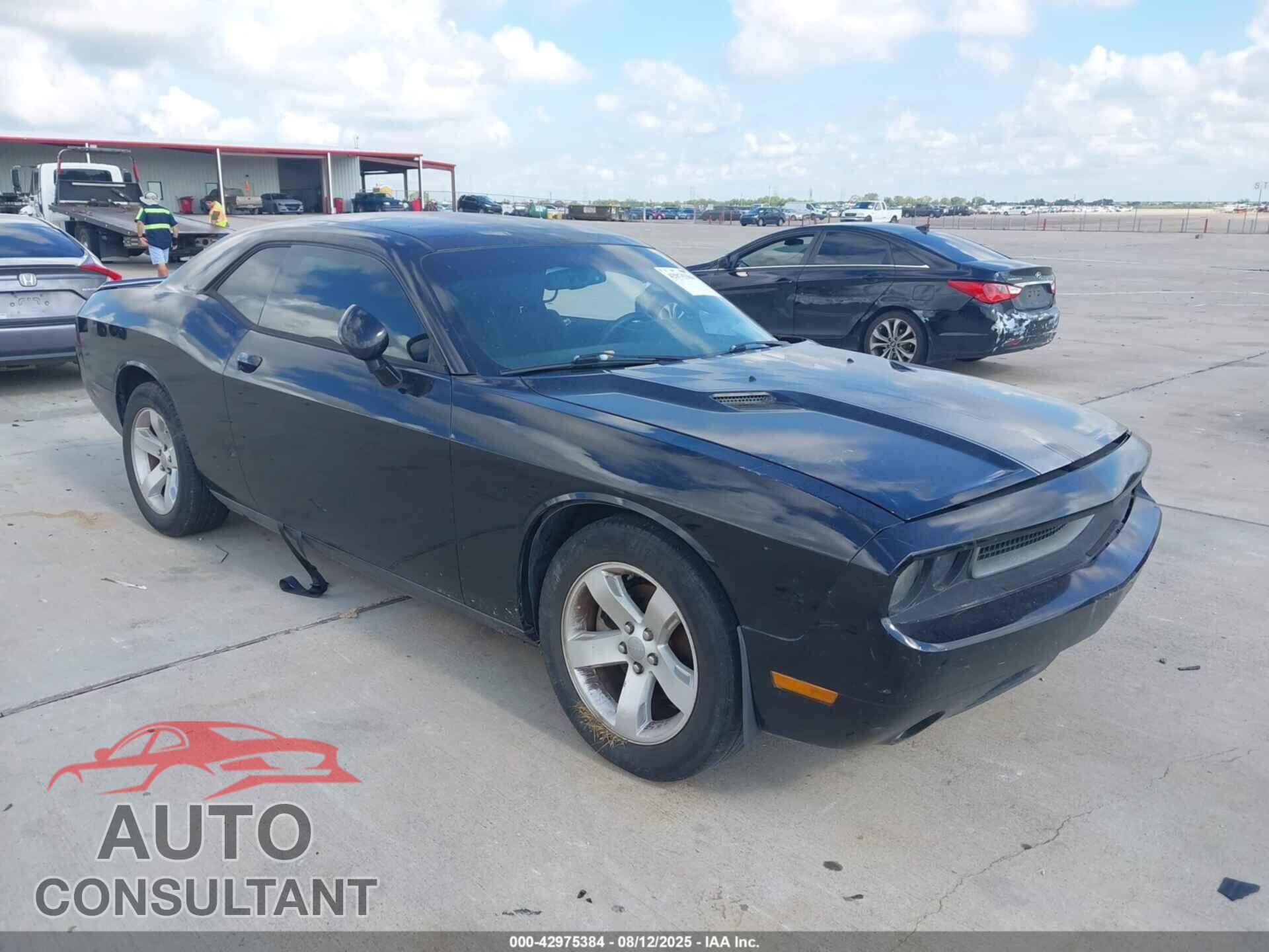 DODGE CHALLENGER 2012 - 2C3CDYAG7CH158187