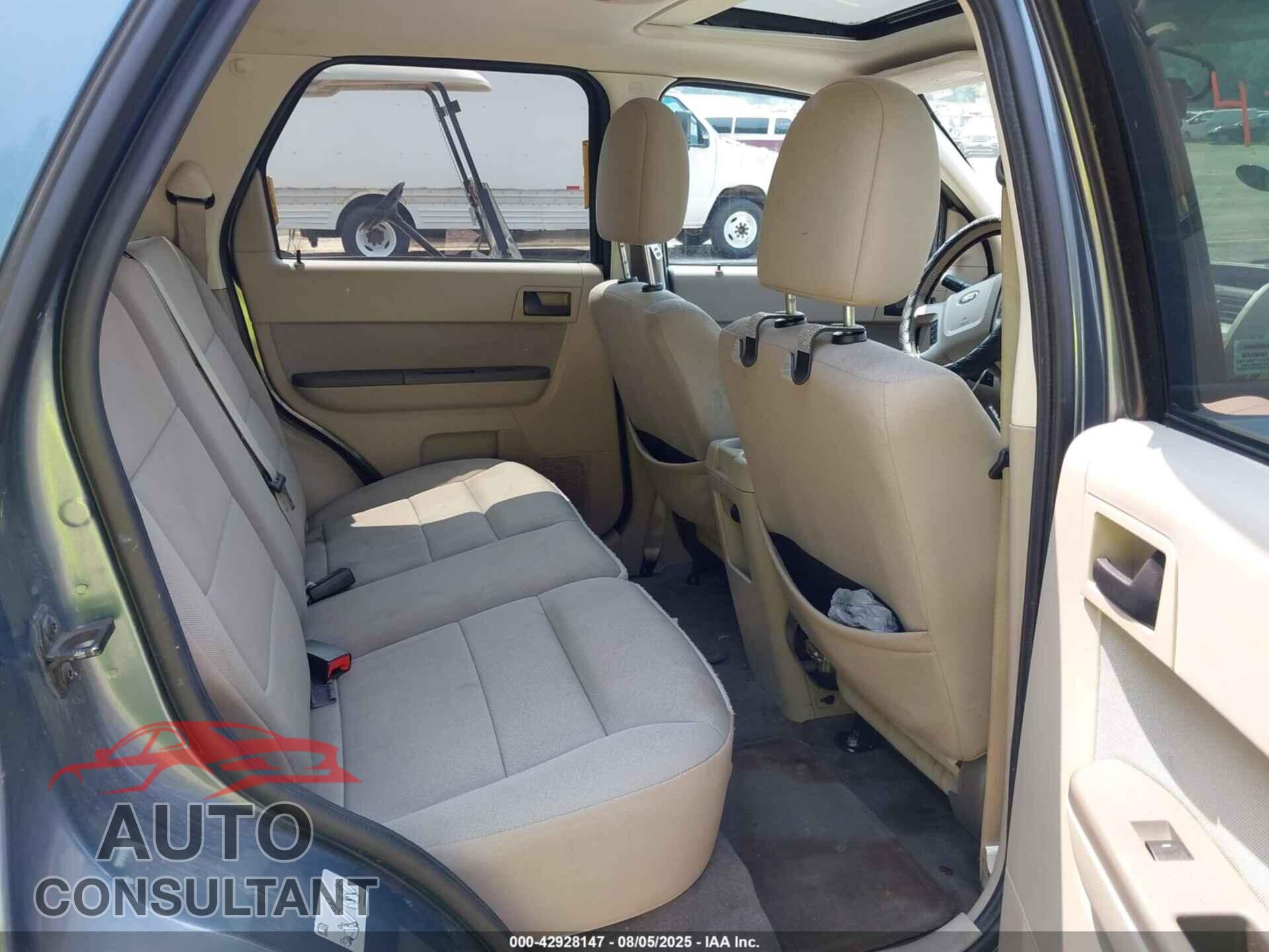 FORD ESCAPE 2010 - 1FMCU9DGXAKC07297