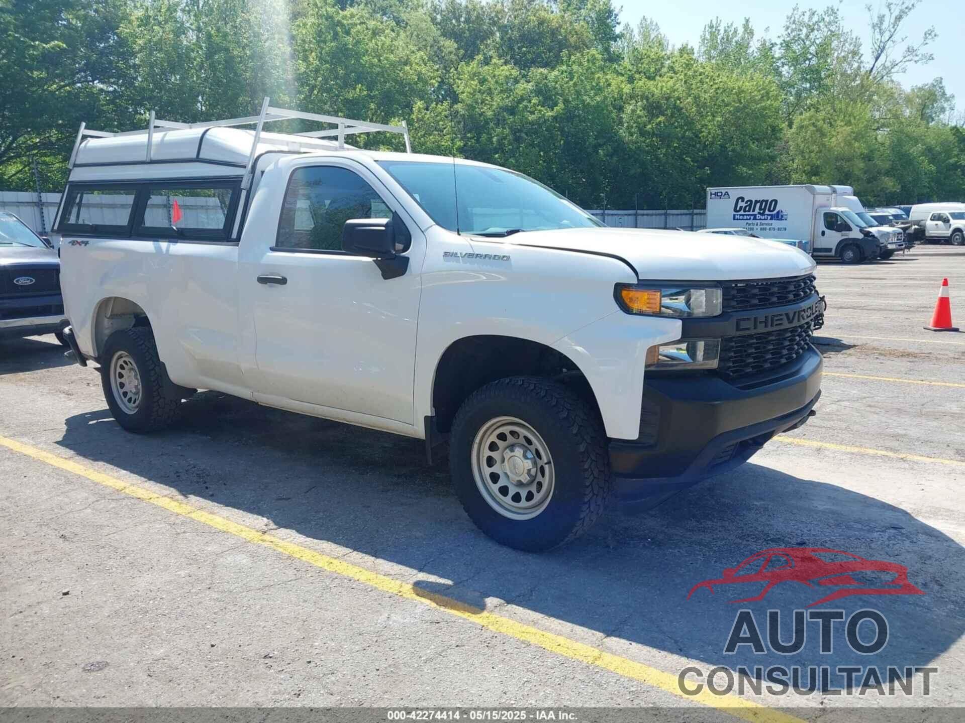 CHEVROLET SILVERADO 1500 2020 - 3GCNYAEFXLG154197