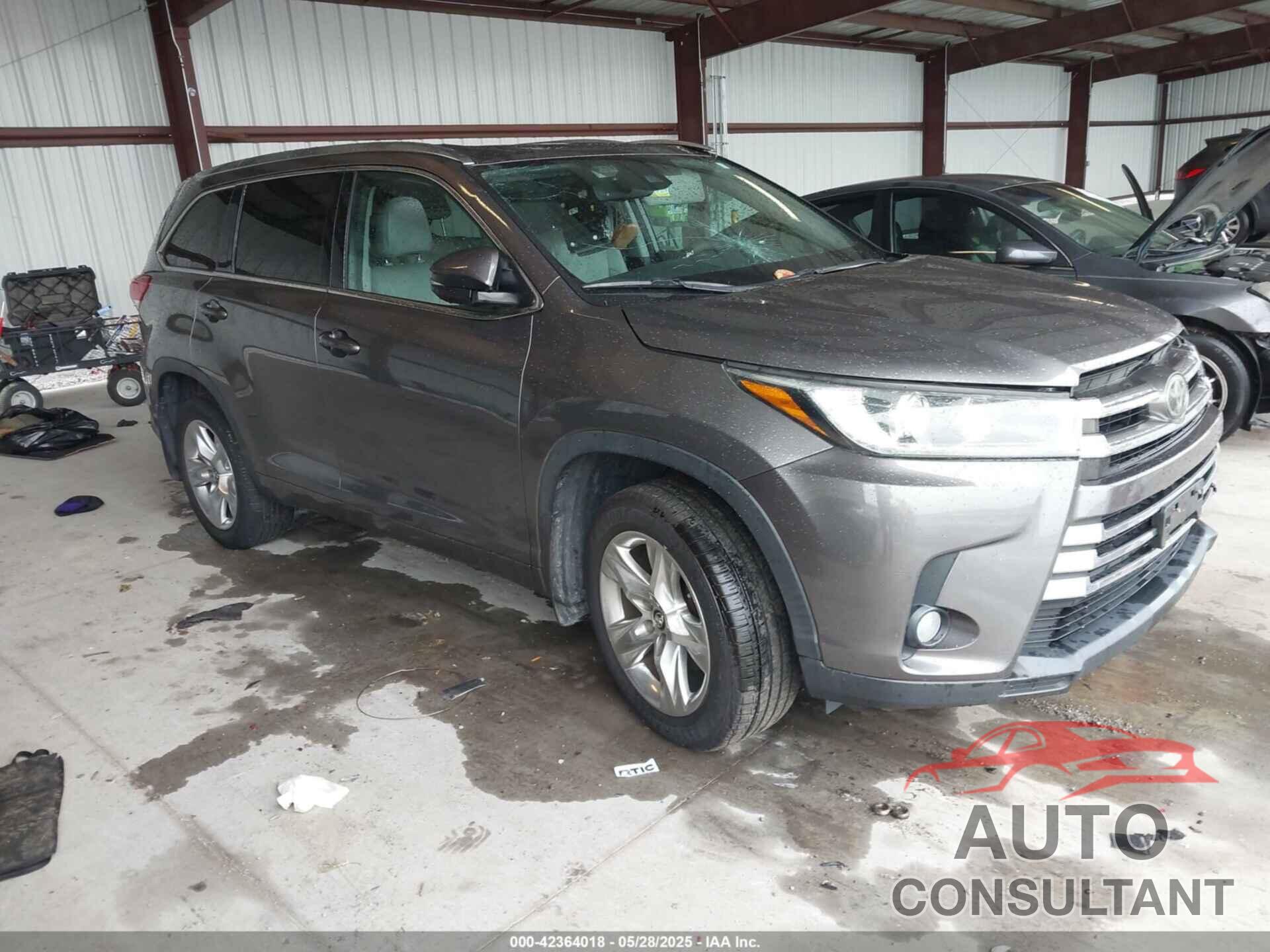 TOYOTA HIGHLANDER 2017 - 5TDDZRFH6HS411114