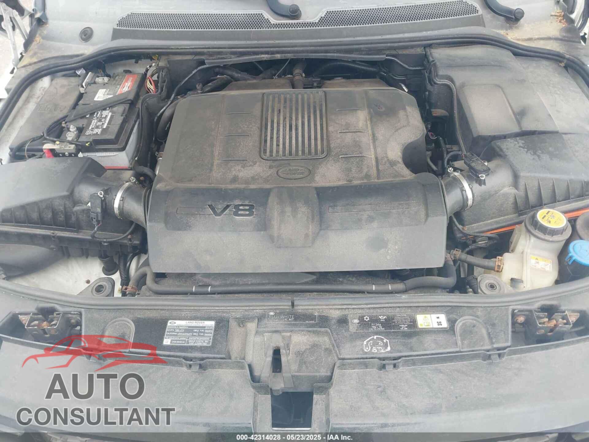 LAND ROVER RANGE ROVER SPORT 2012 - SALSK2D43CA737244