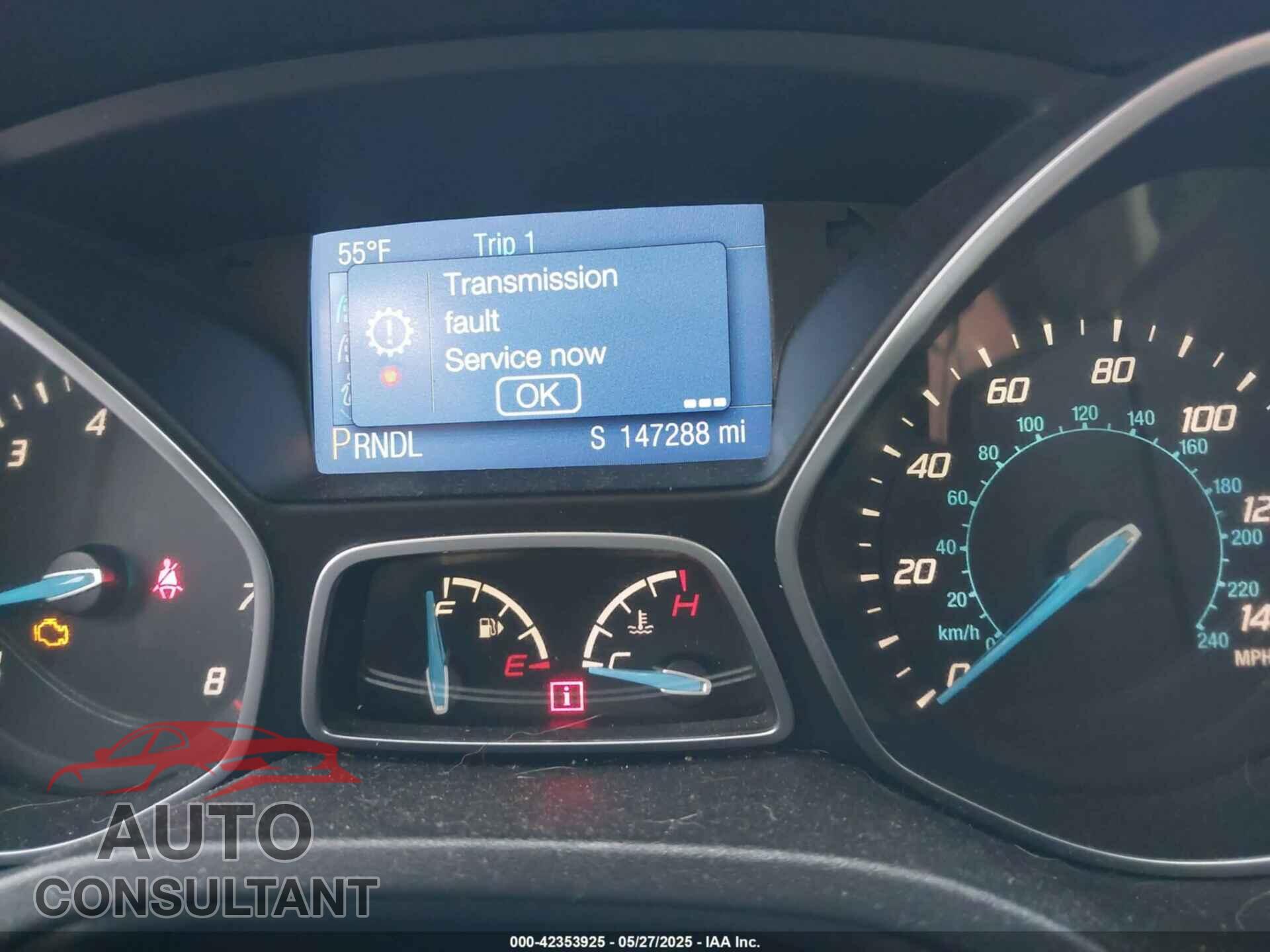FORD FOCUS 2014 - 1FADP3F27EL284245