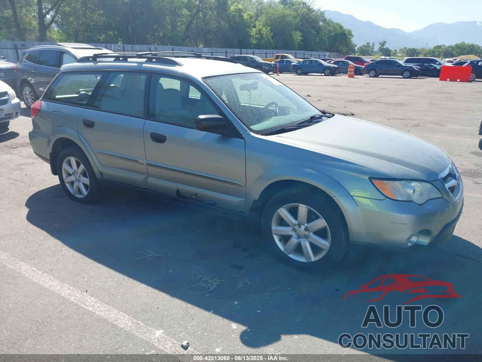 SUBARU OUTBACK 2009 - 4S4BP61C297334739