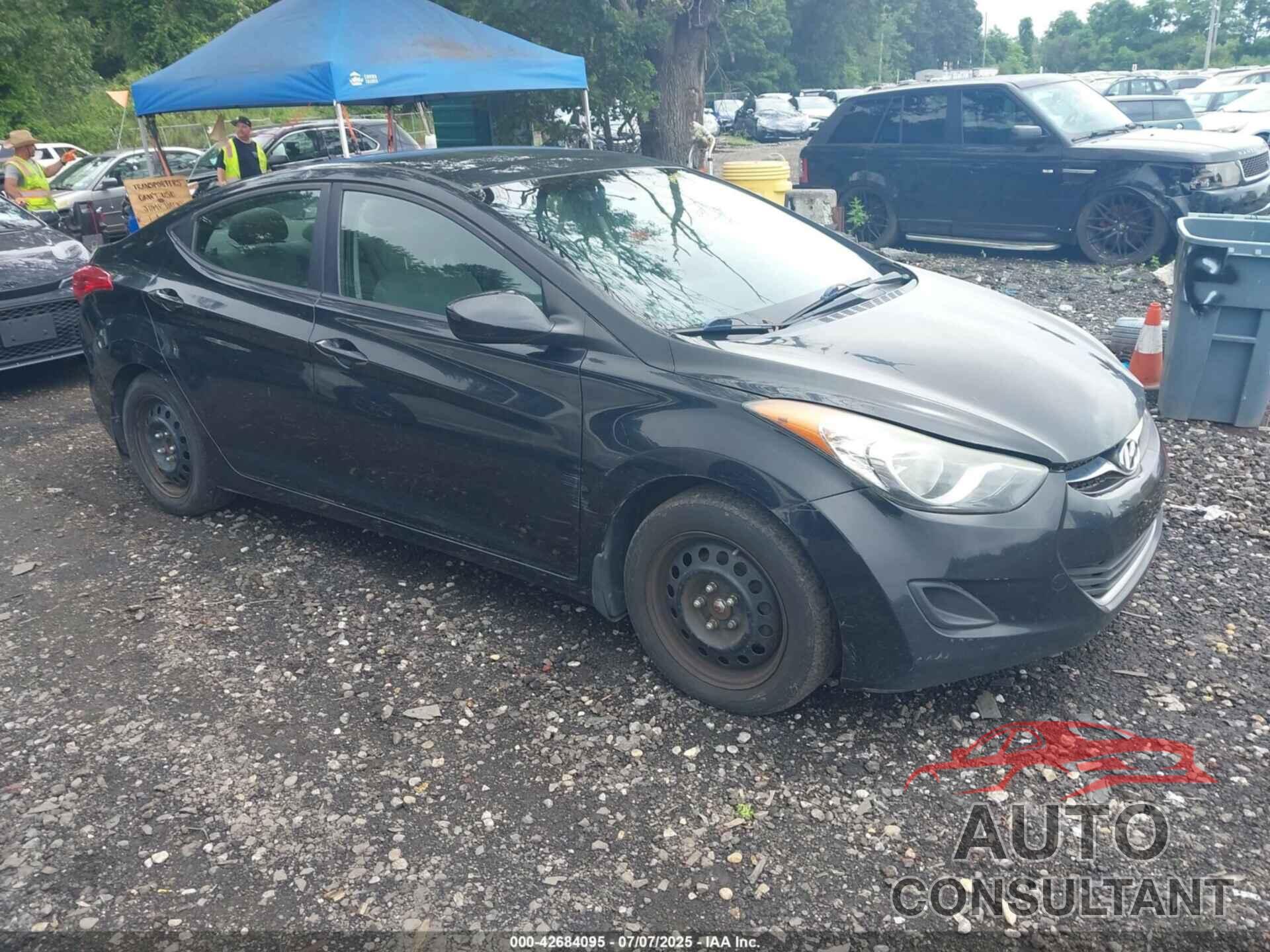 HYUNDAI ELANTRA 2013 - 5NPDH4AE7DH155438